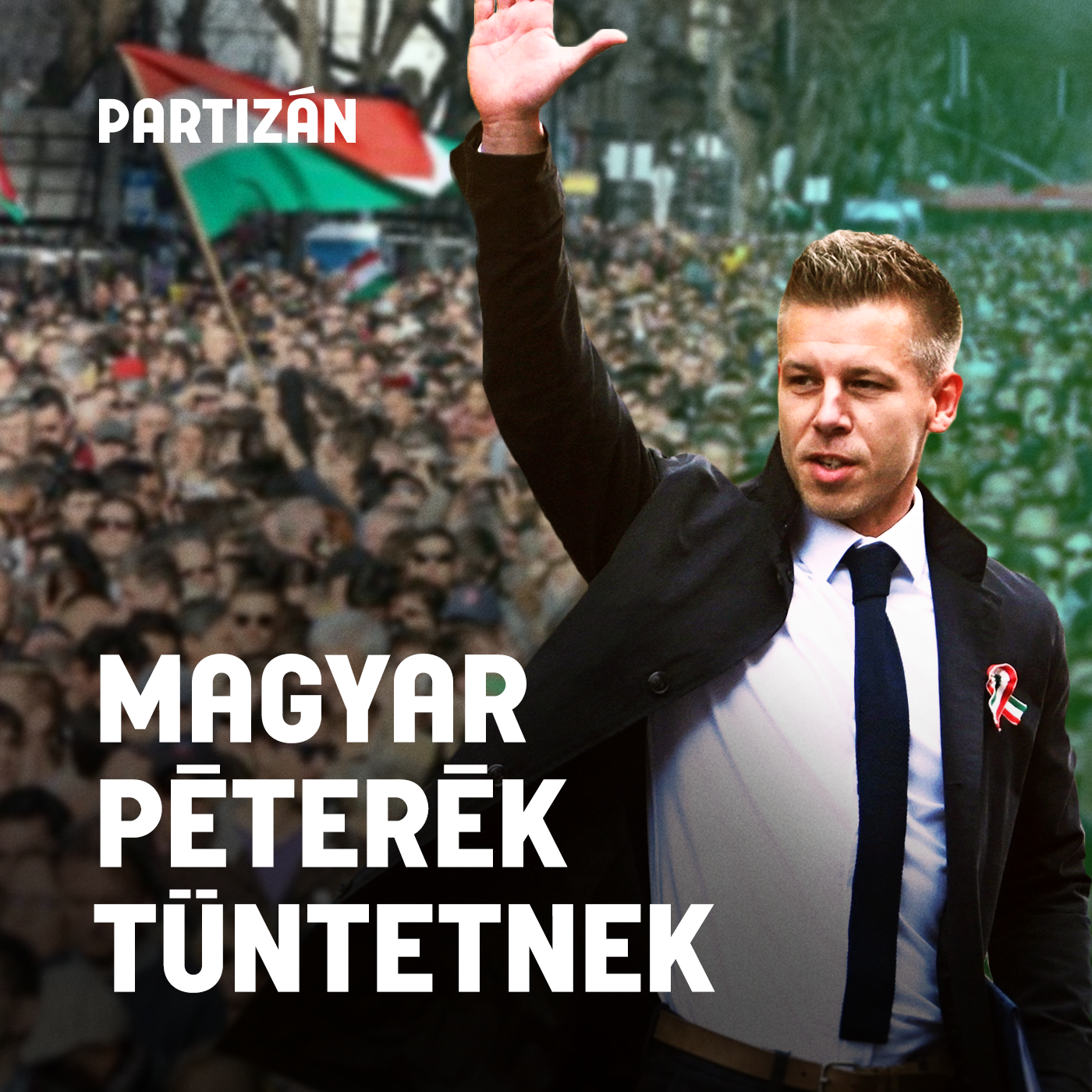 Magyar Péterék a kormány lemondását követelik | Élő közvetítés a tüntetésről