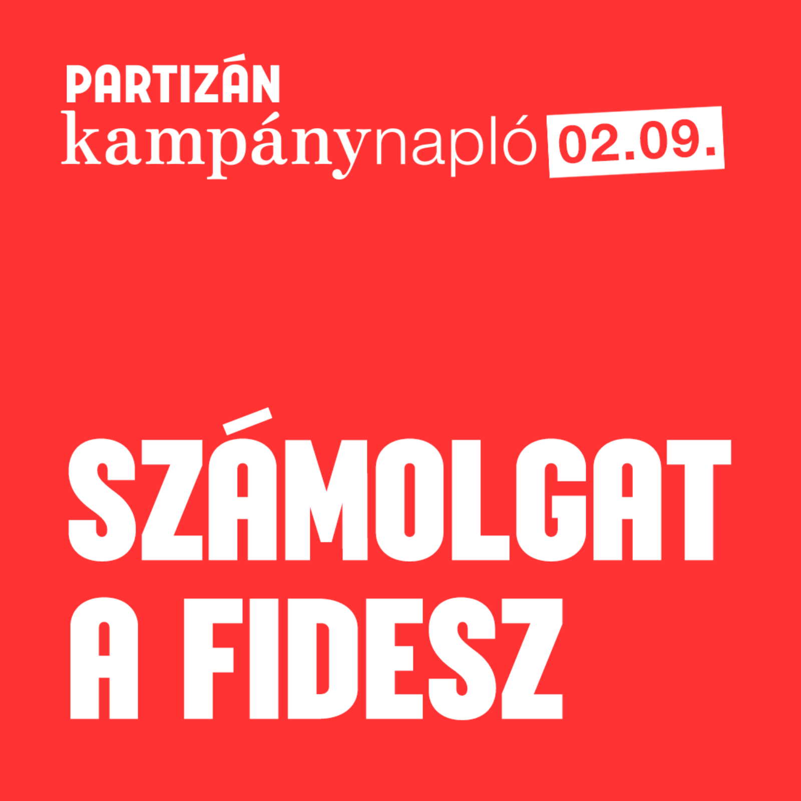 Ismert a Tisza ajánlata és Orbán számításai | Kampánynapló 02.09. Ismert a Tisza ajánlata és Orbán számításai | Kampánynapló 02.09.