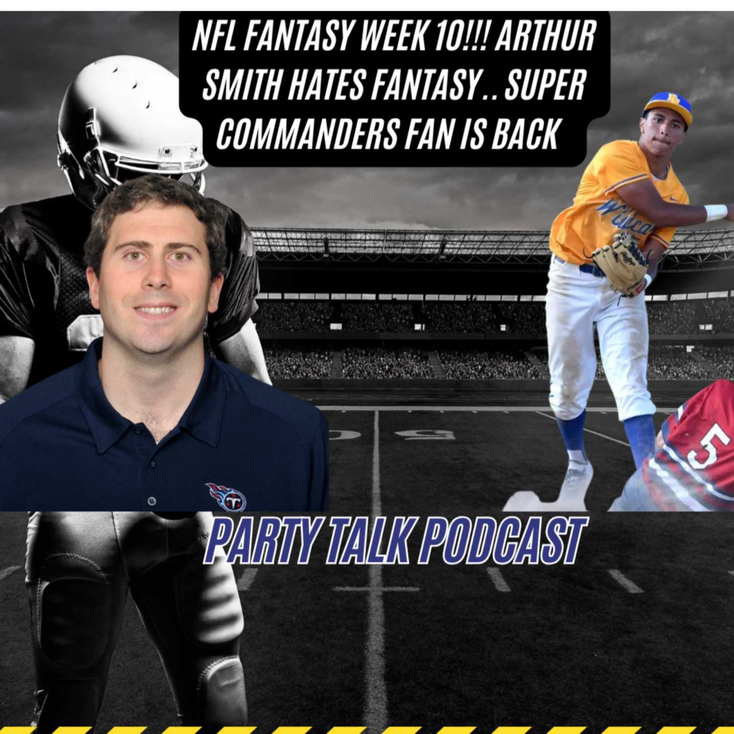 NFL Fantasy Week 10!!! Arthur Smith hates fantasy.. Super commanders fan is back