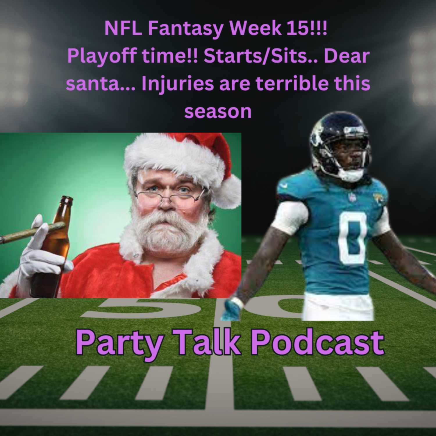 NFL Fantasy Week 15!!! Playoff time!! Starts/Sits.. Dear santa... Injuries are terrible this season