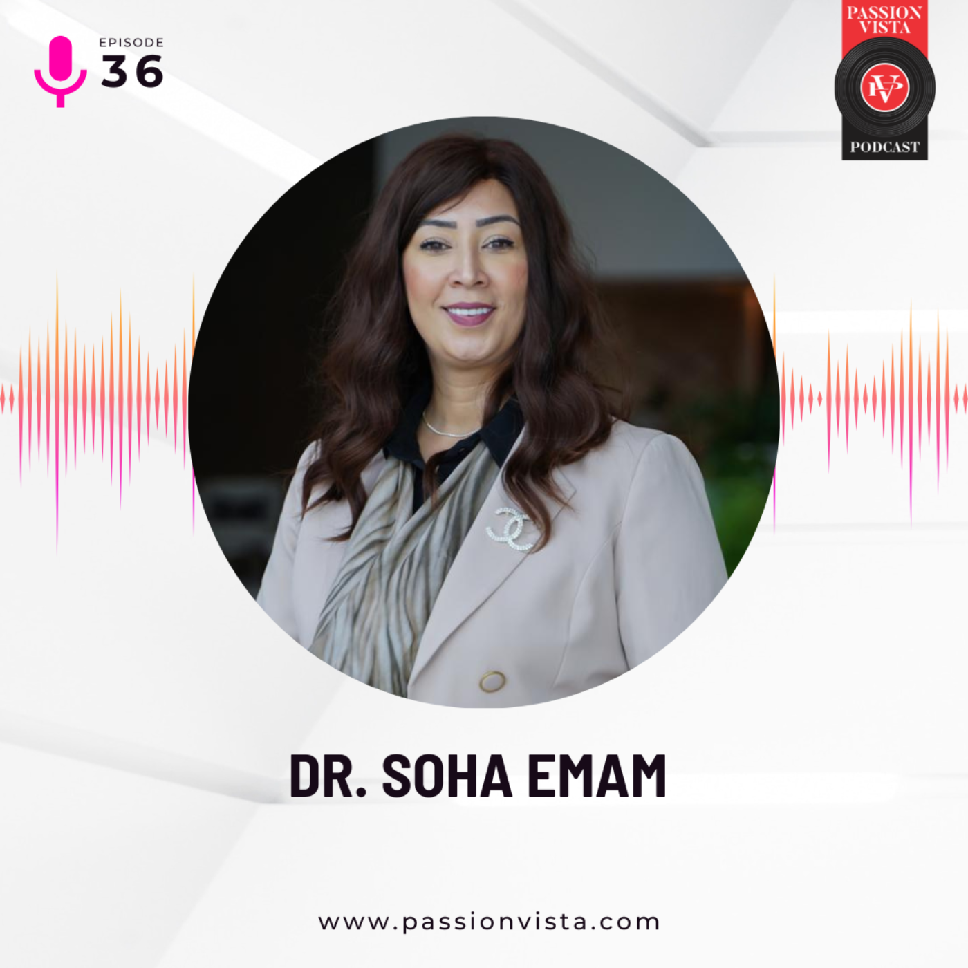 "Unlocking Potential: The Heart of Leadership and Transformation" with Dr.Soha Emam episode artwork