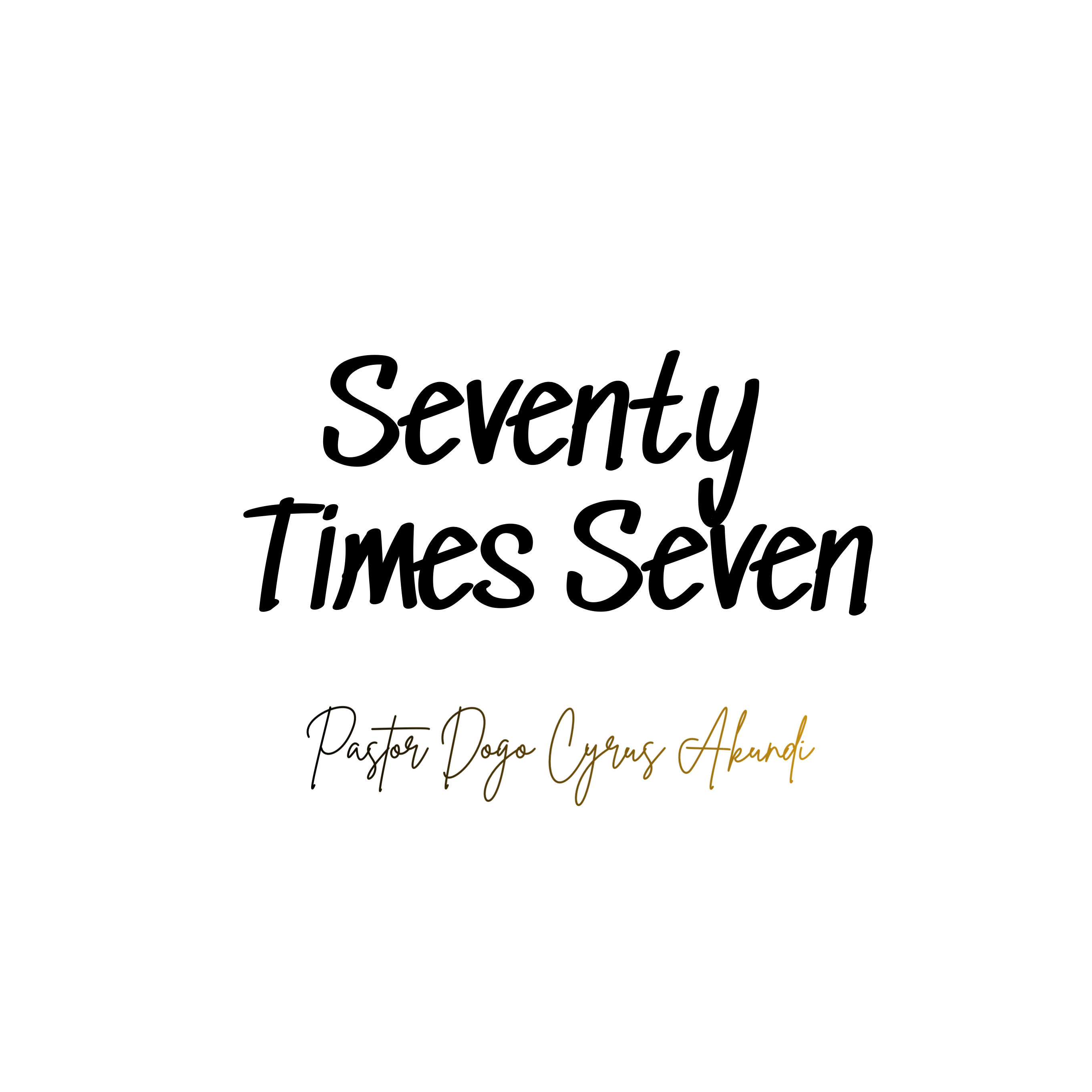Seventy Times Seven [Part 1] episode artwork