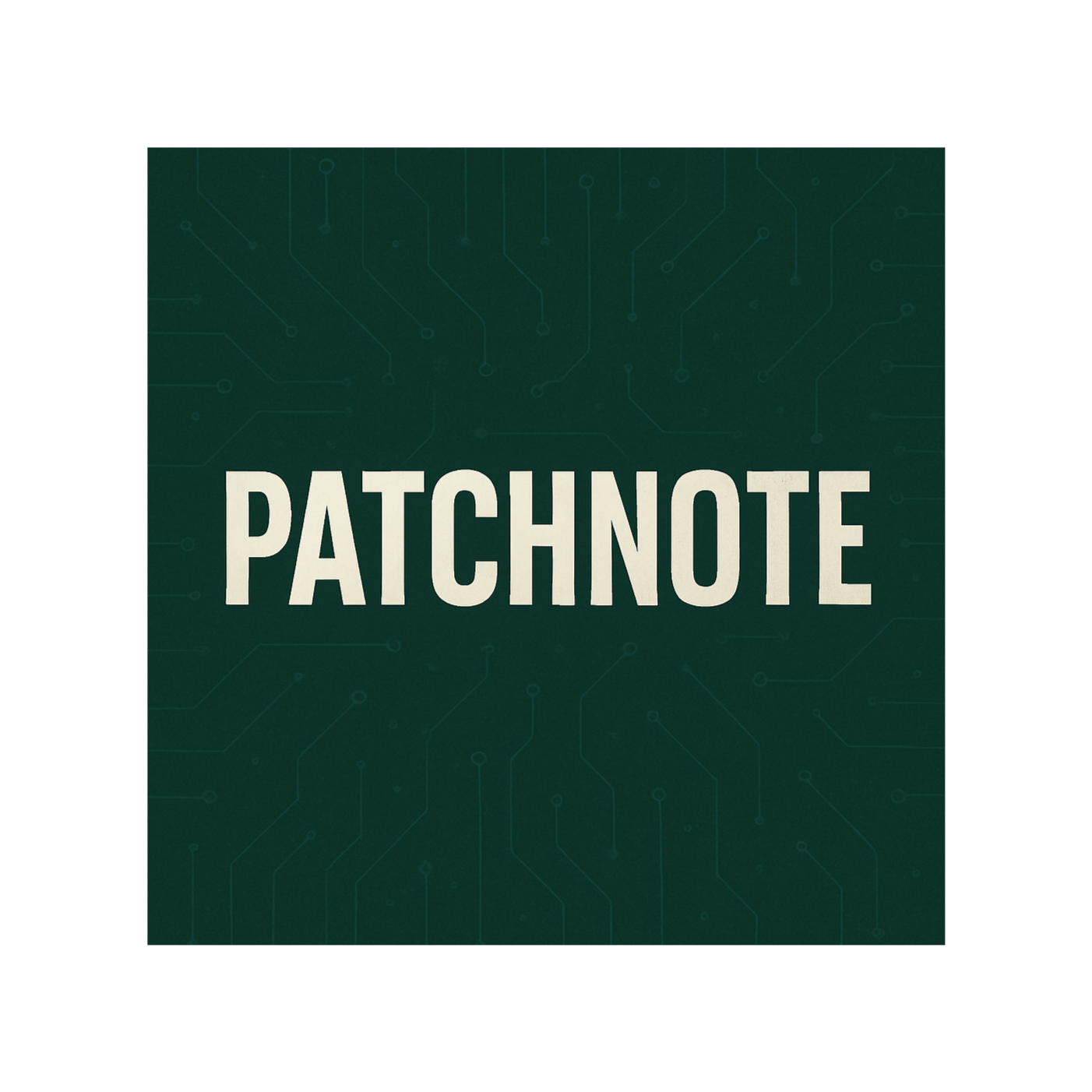 PatchNote