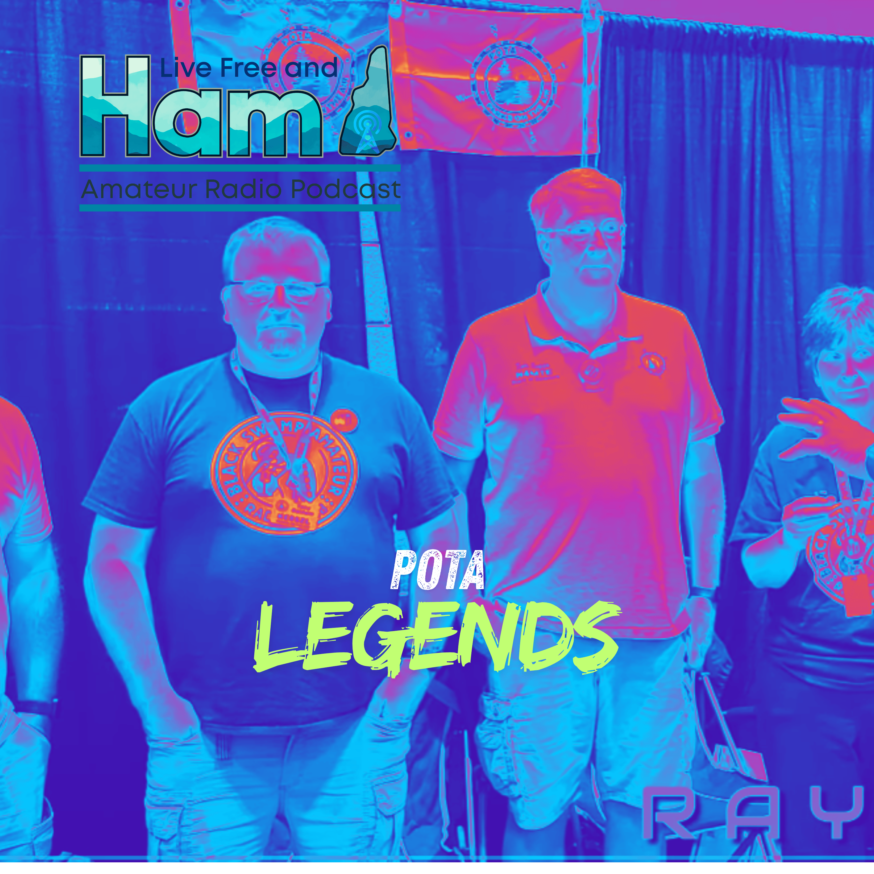 Finding POTA Legends episode artwork
