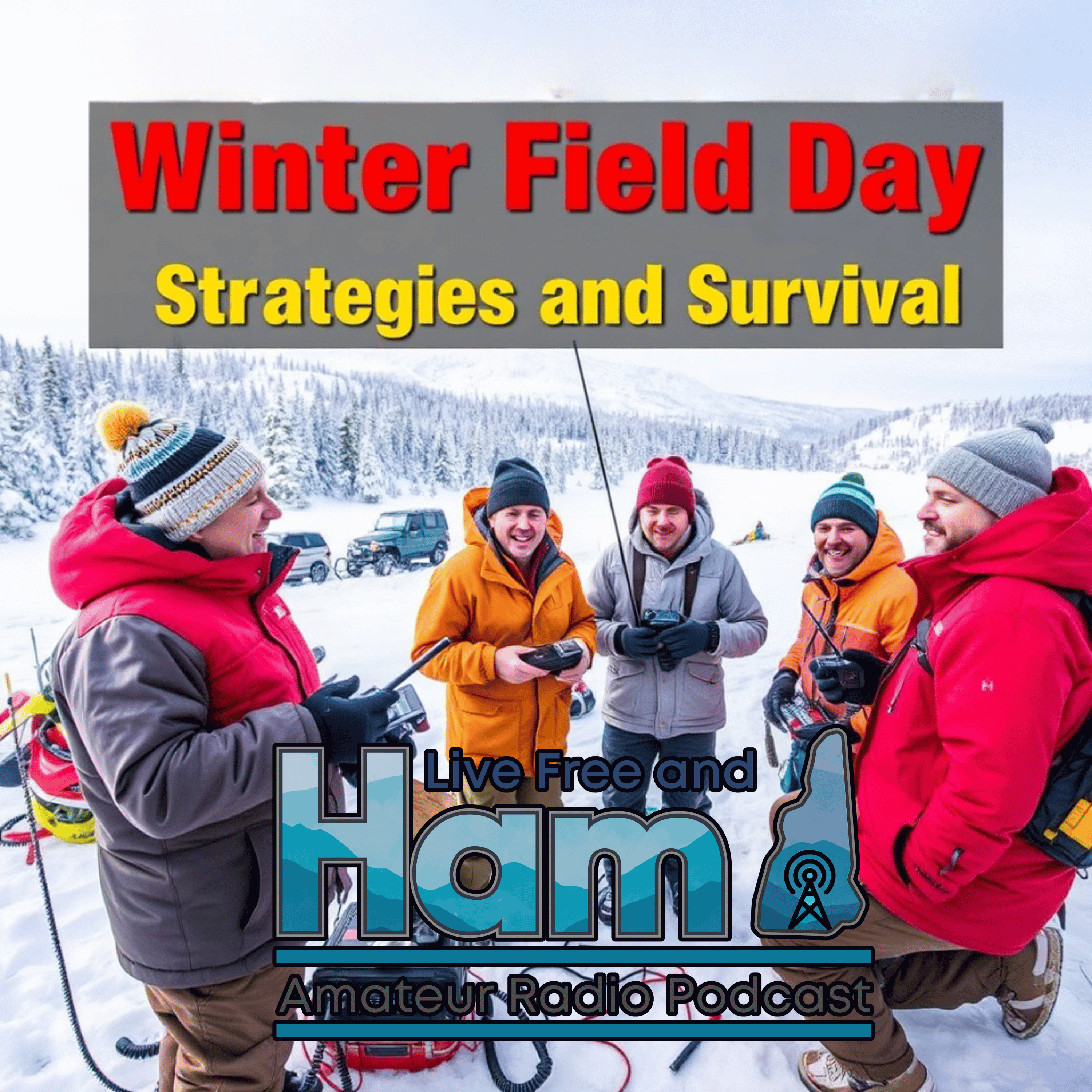 Winter Field Day is coming in hot… even if the bands are frozen solid episode artwork