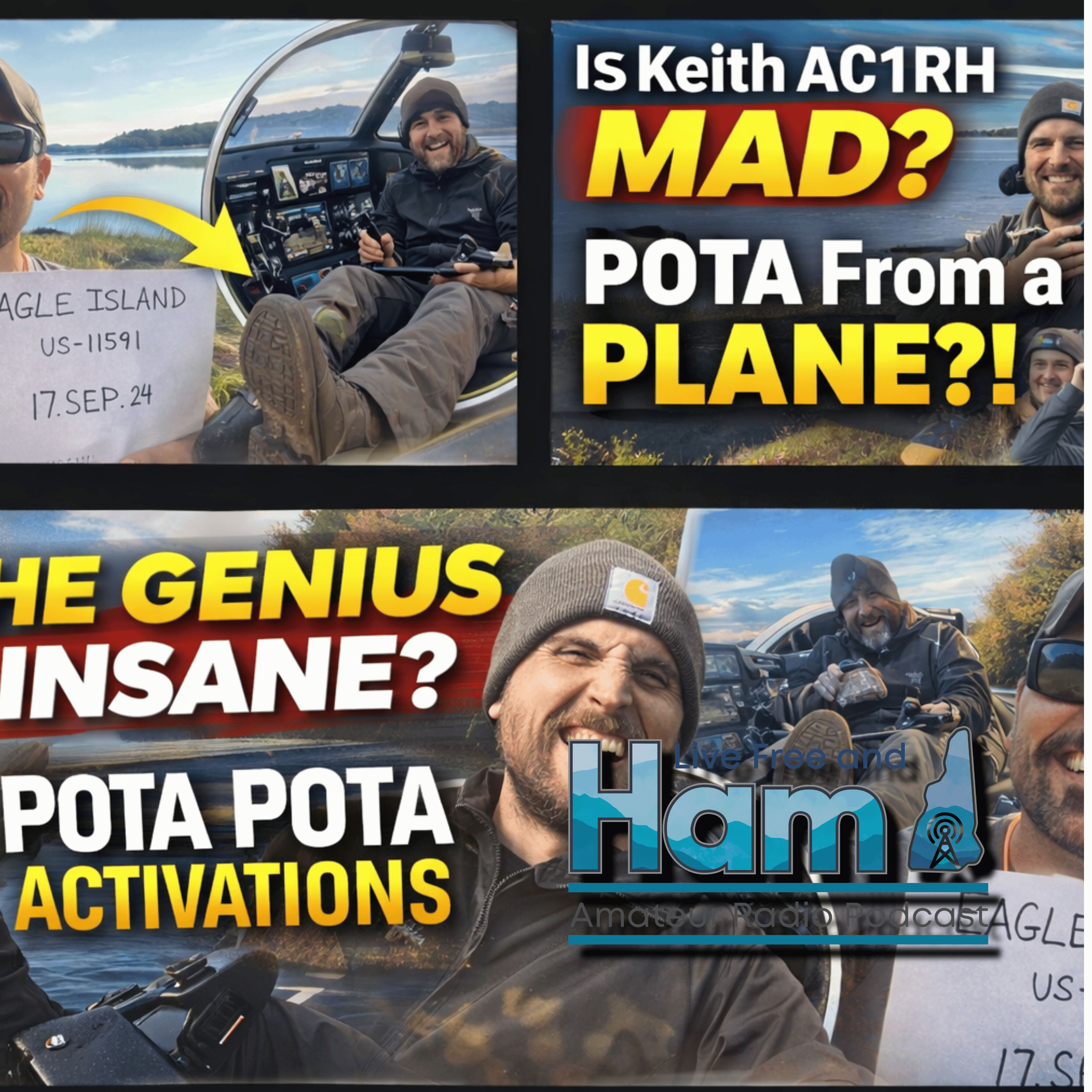 Airborne Activations & Daily Grind: How Far Is Too Far in POTA? episode artwork