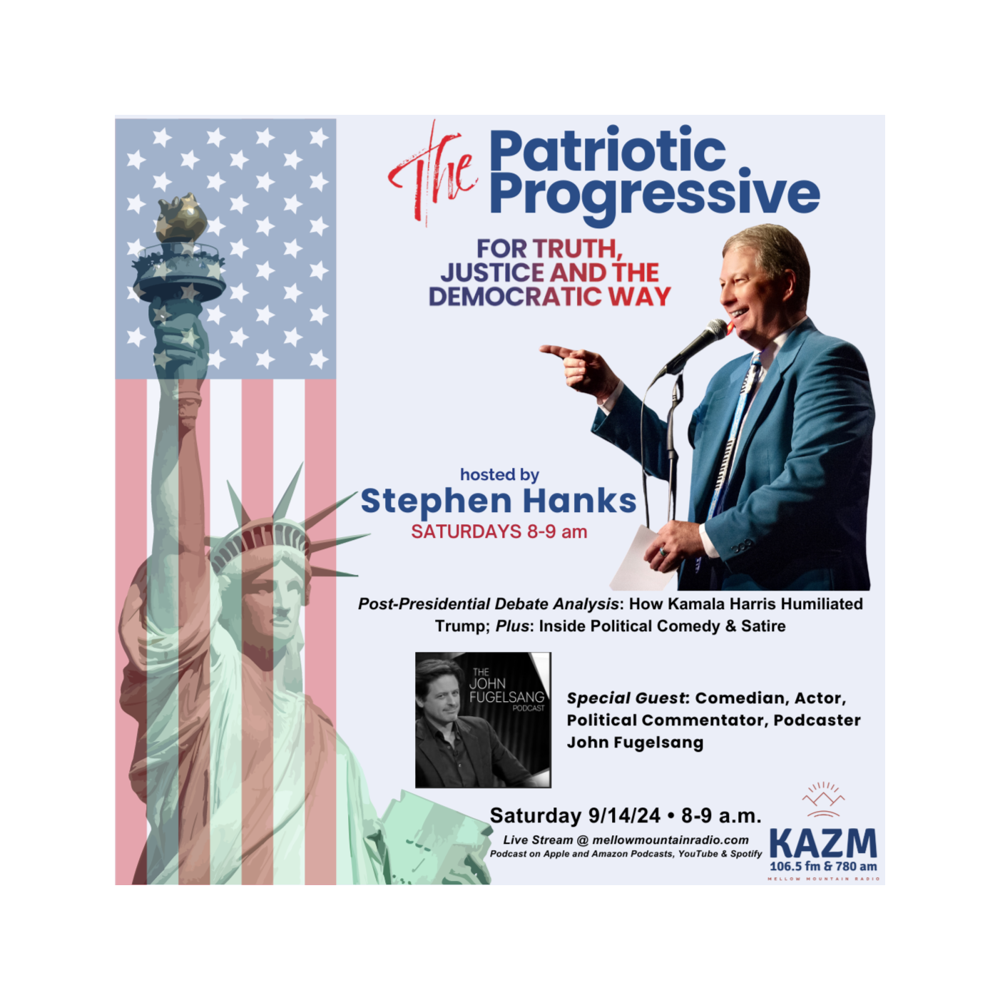 The Patriotic Progressive: For Truth, Justice and the Democratic Way