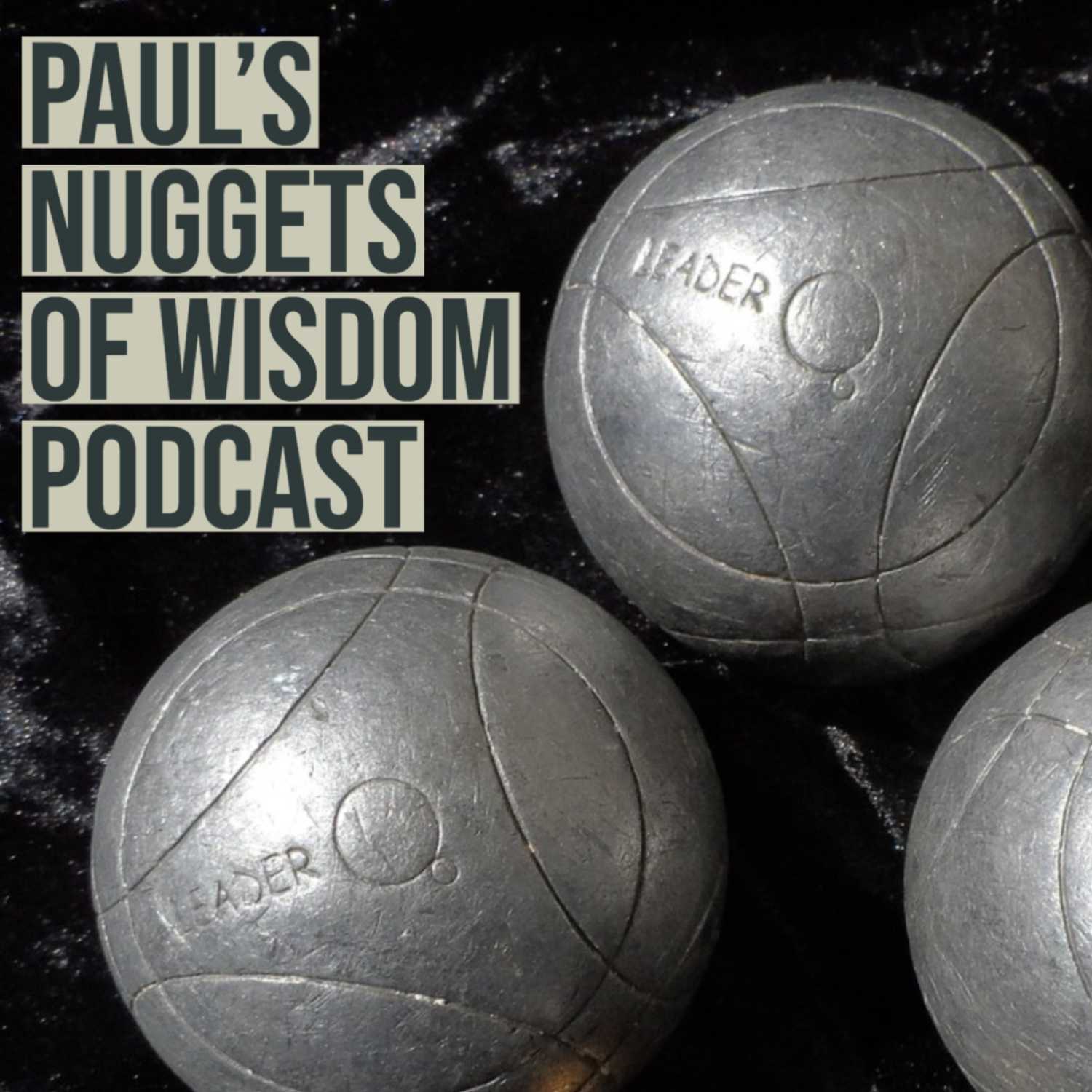 Paul's Nuggets Of Wisdom