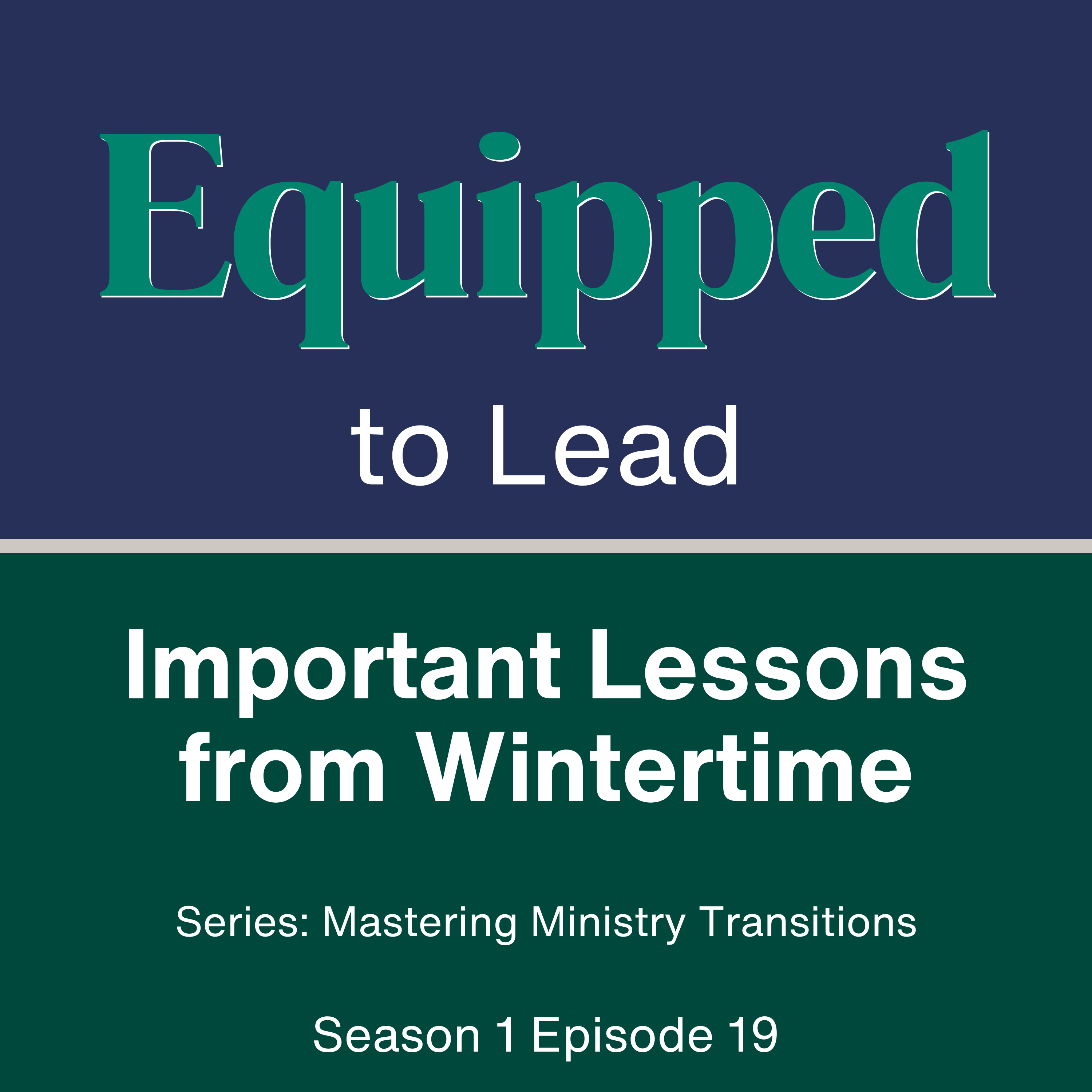 Paul to Timothy - EQUIPPED to Lead