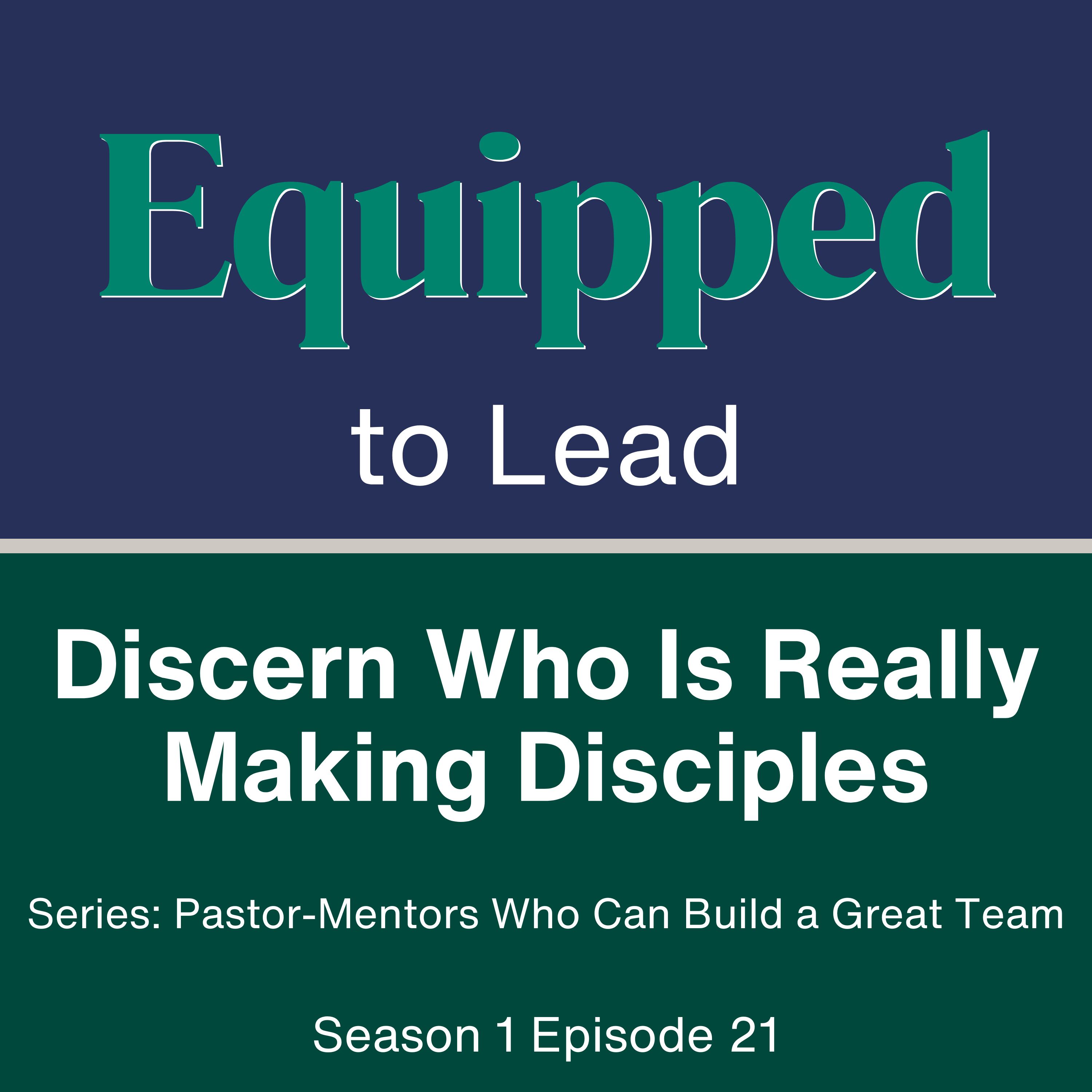 Paul to Timothy - EQUIPPED to Lead