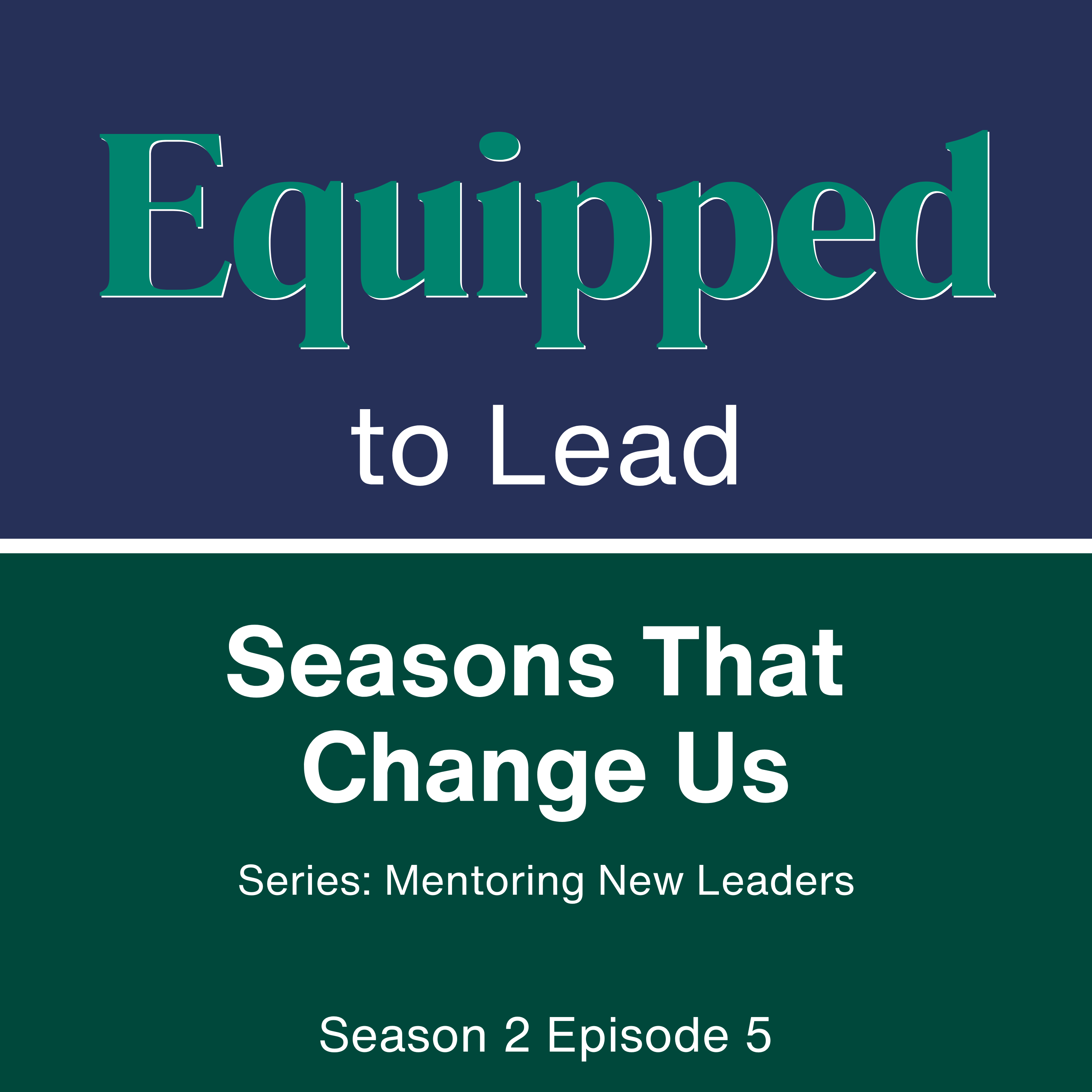 Paul to Timothy - EQUIPPED to Lead