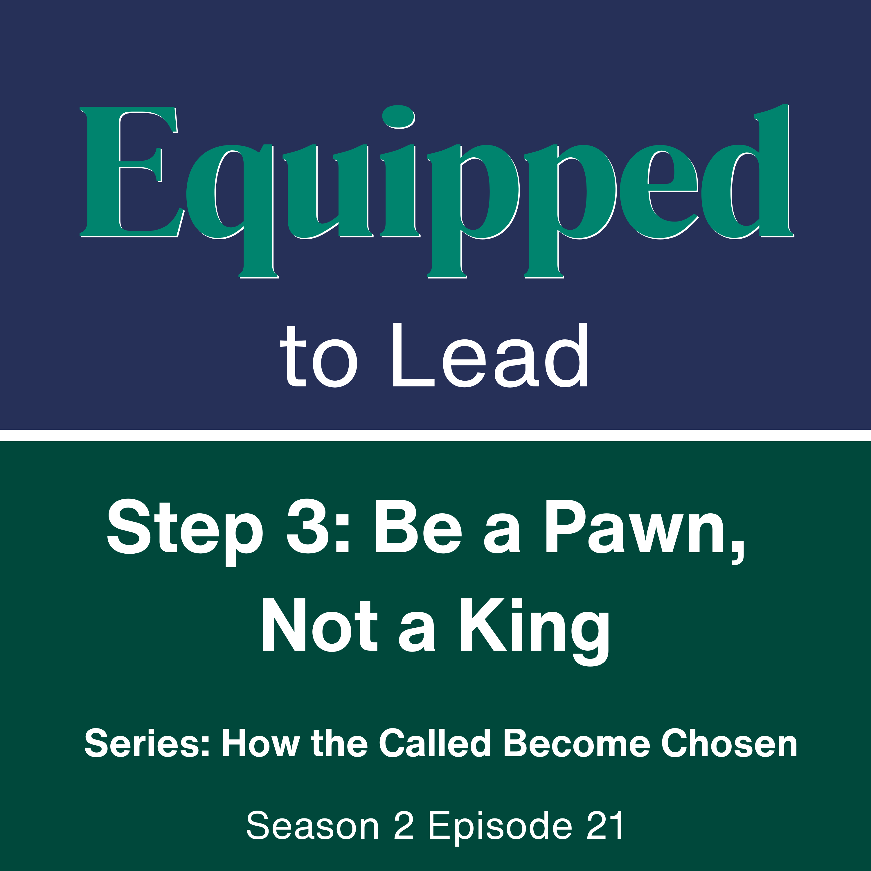 Paul to Timothy - EQUIPPED to Lead