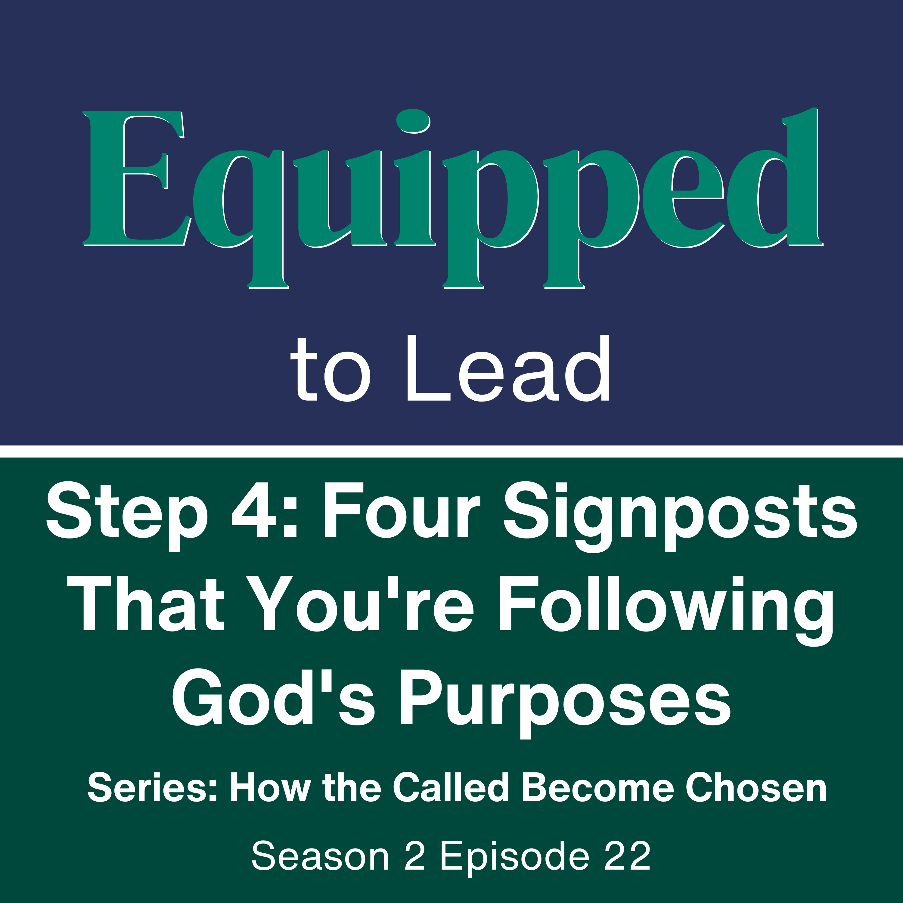 Paul to Timothy - EQUIPPED to Lead