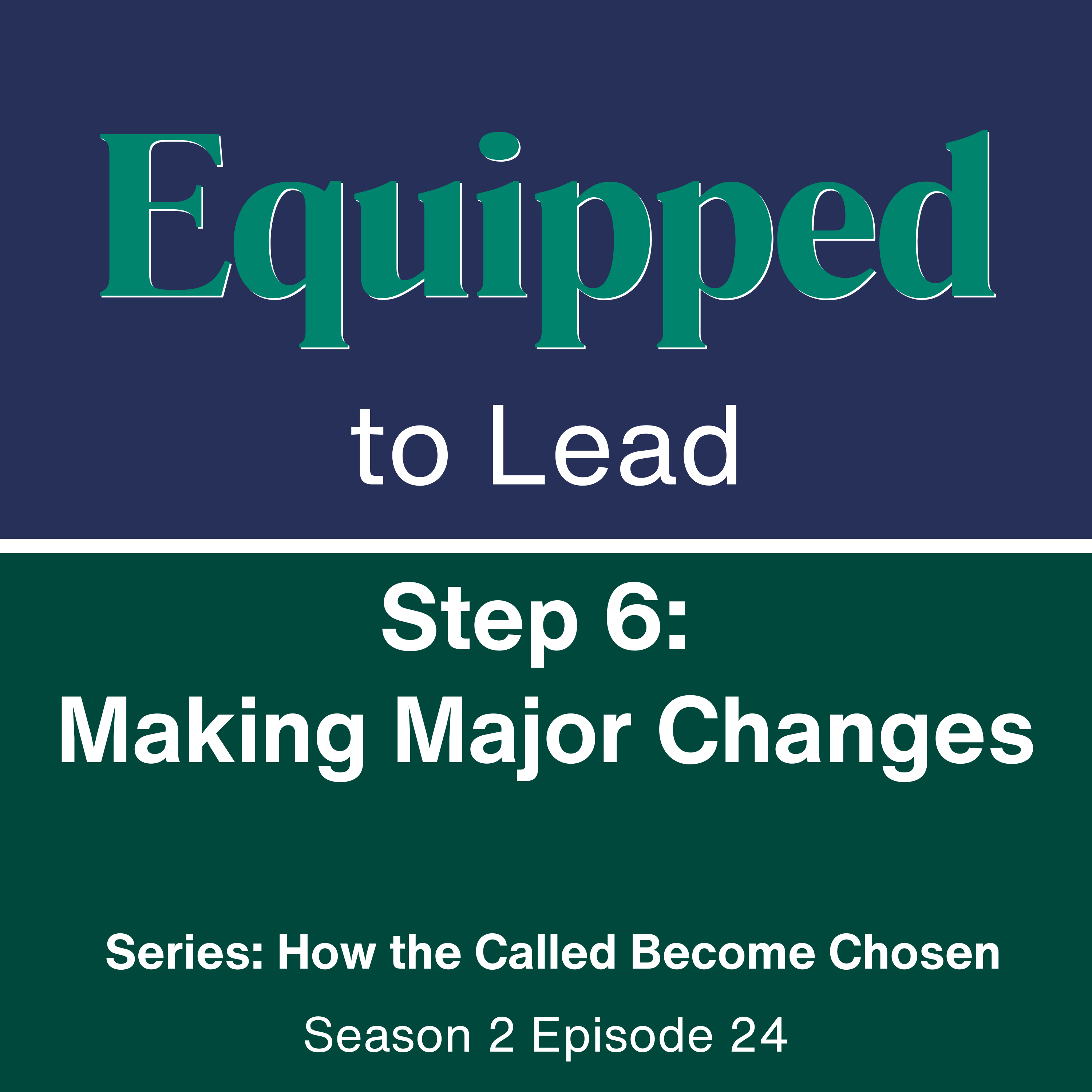 Paul to Timothy - EQUIPPED to Lead