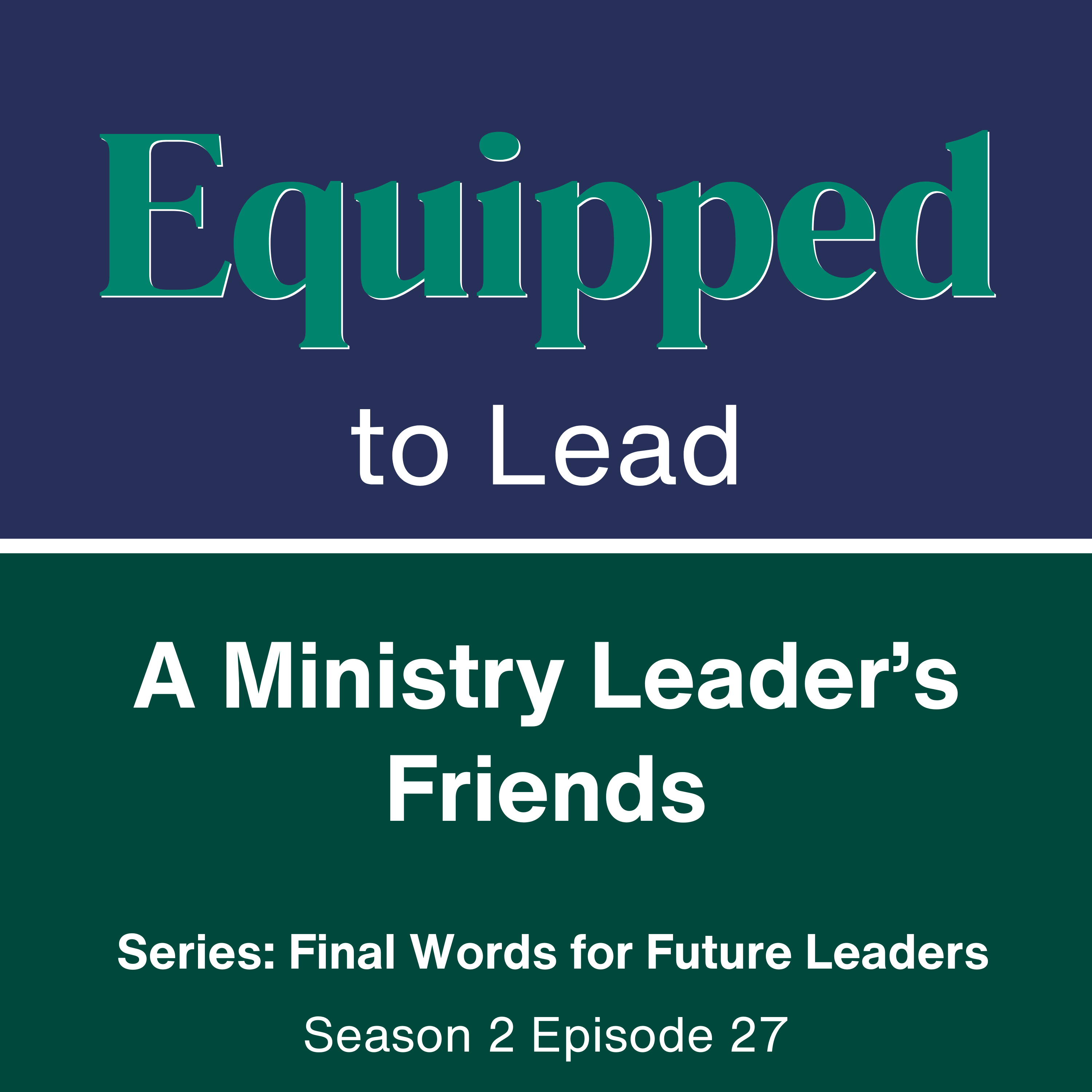 Paul to Timothy - EQUIPPED to Lead