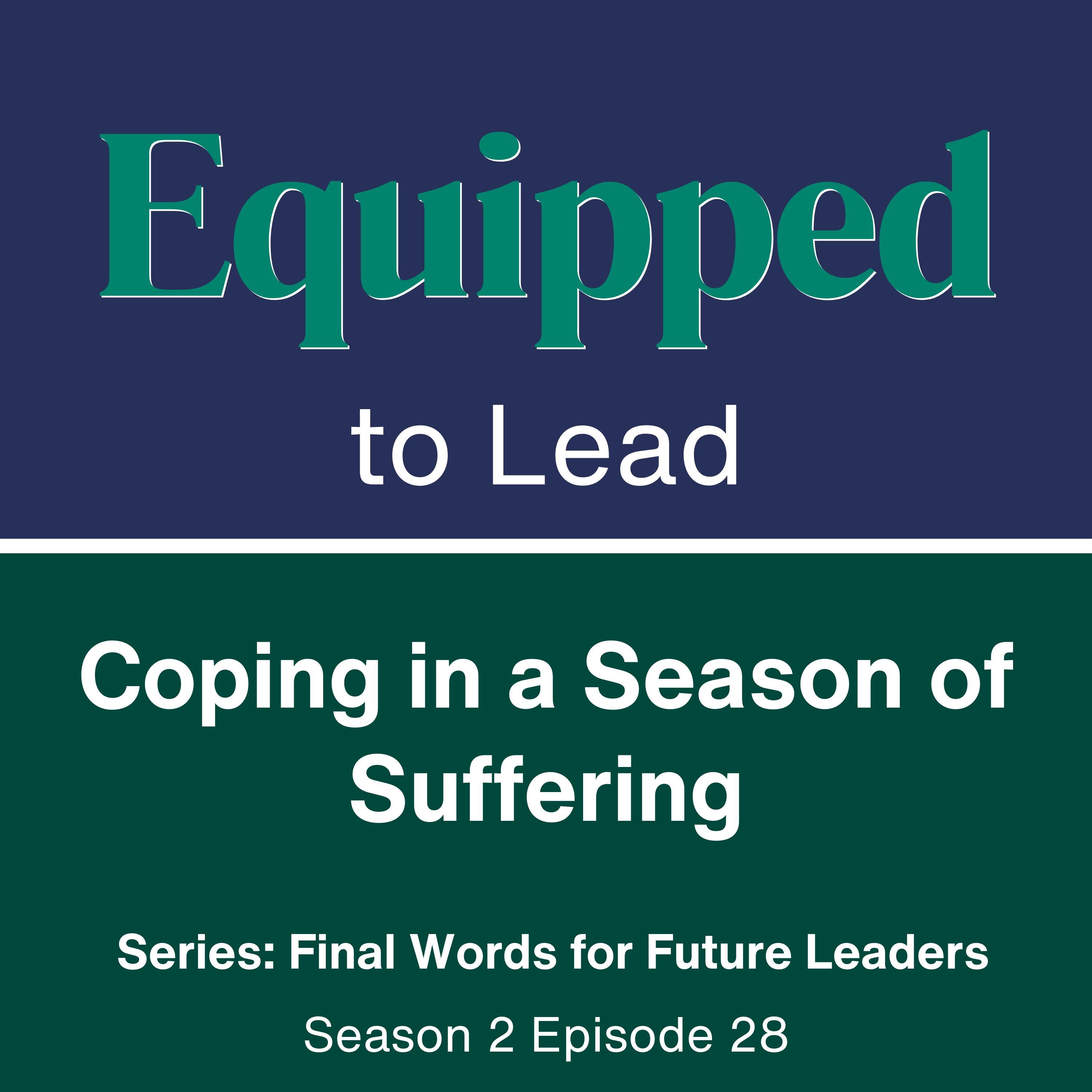 Paul to Timothy - EQUIPPED to Lead