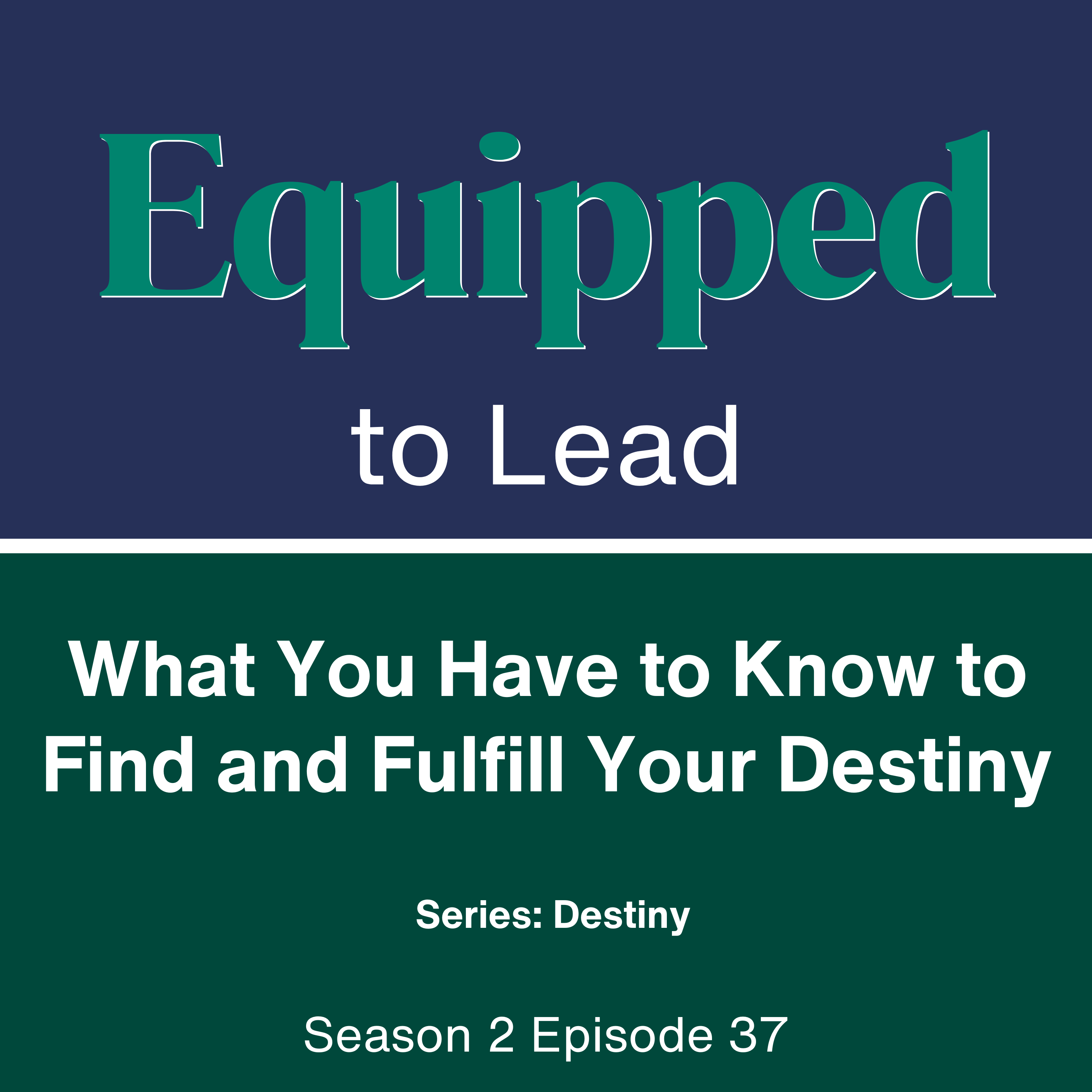Paul to Timothy - EQUIPPED to Lead