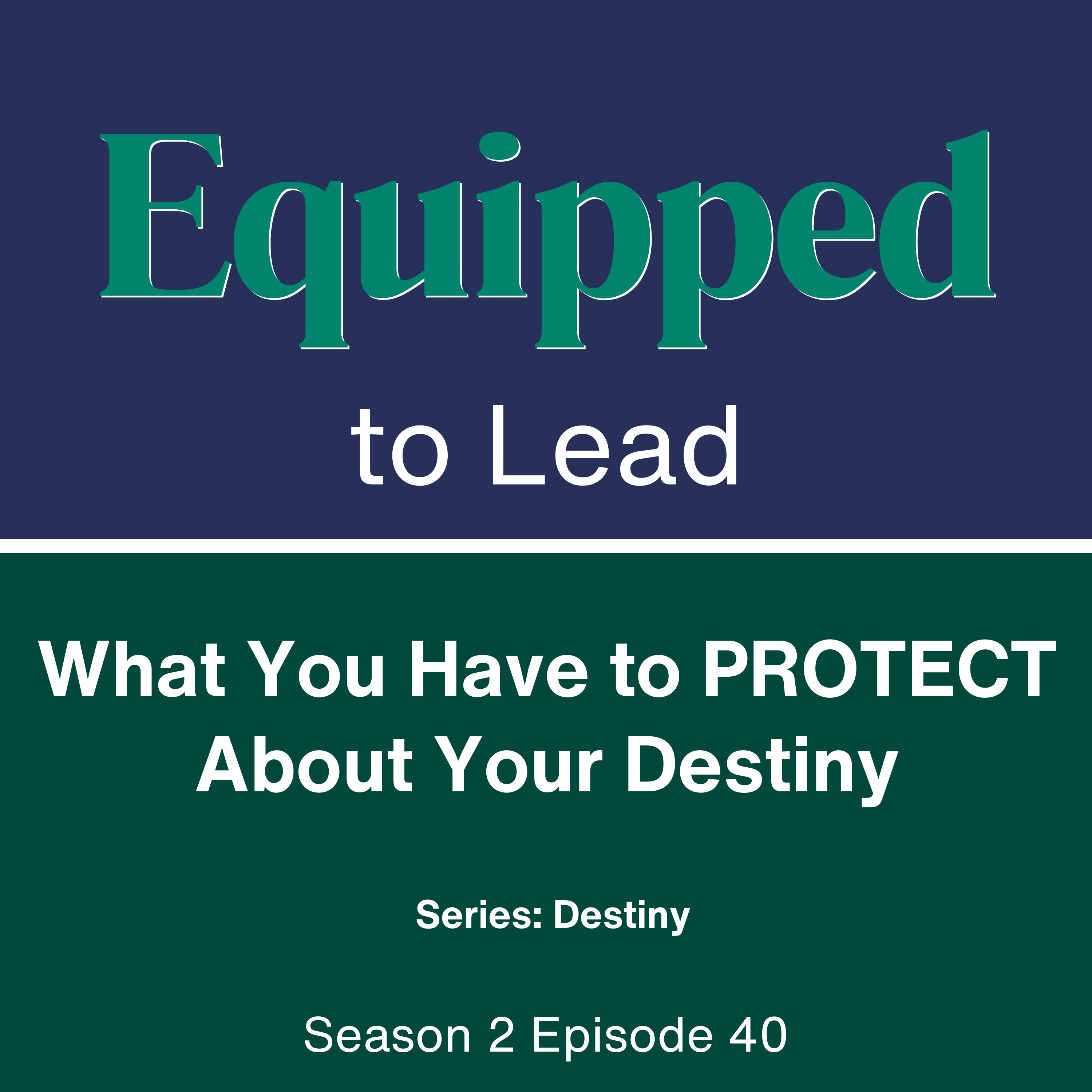 Paul to Timothy - EQUIPPED to Lead