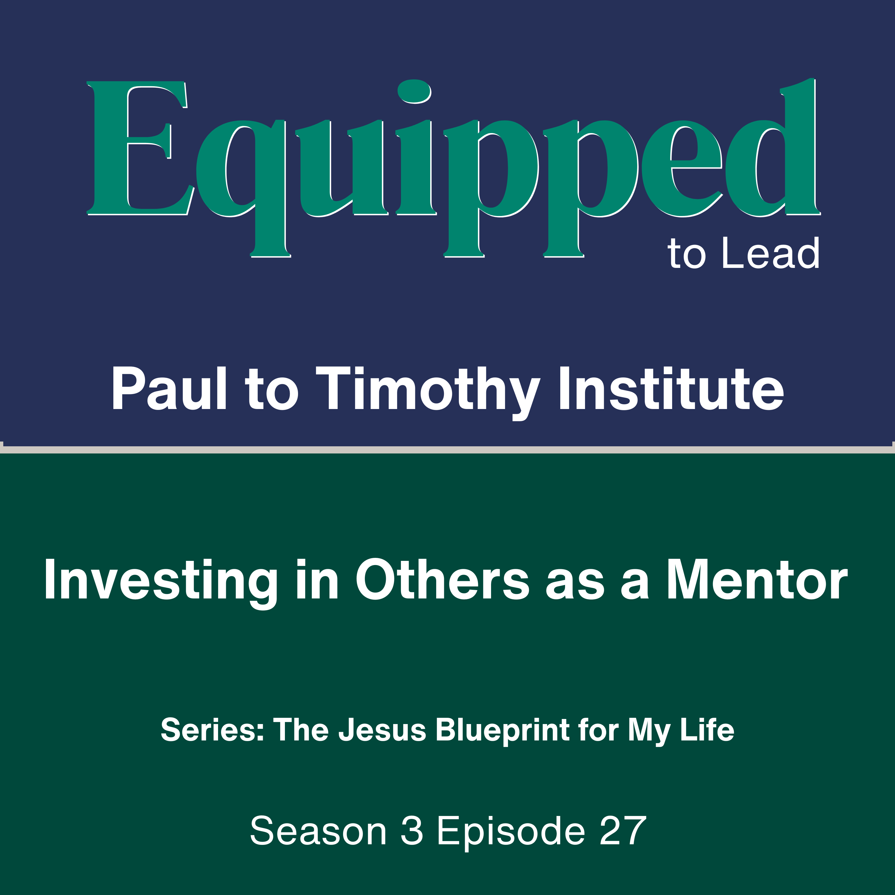 Investing in Others as a Mentor episode artwork