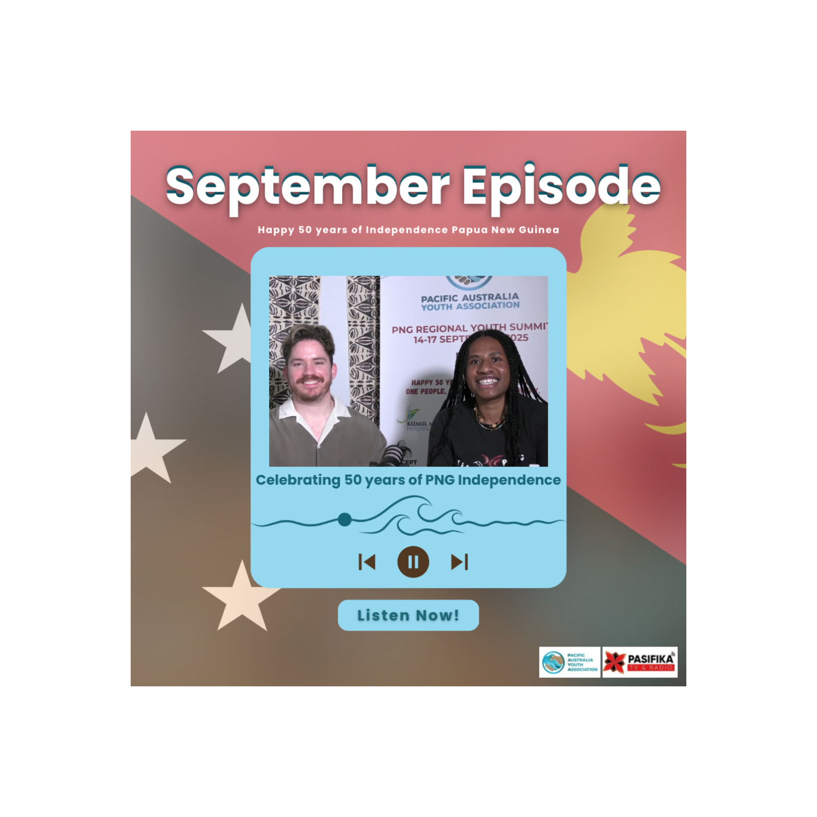 Celebrating 50 Years of PNG Independence episode artwork