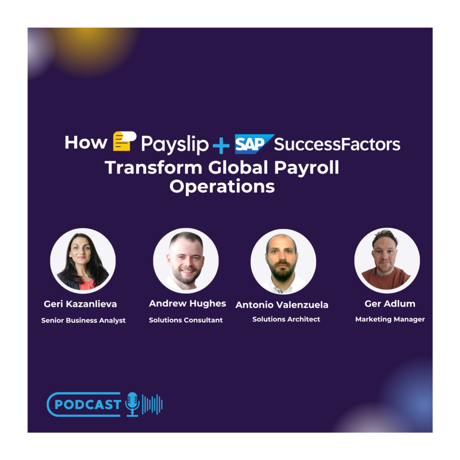 How Payslip + SAP SuccessFactors Transform Global Payroll Operations episode artwork
