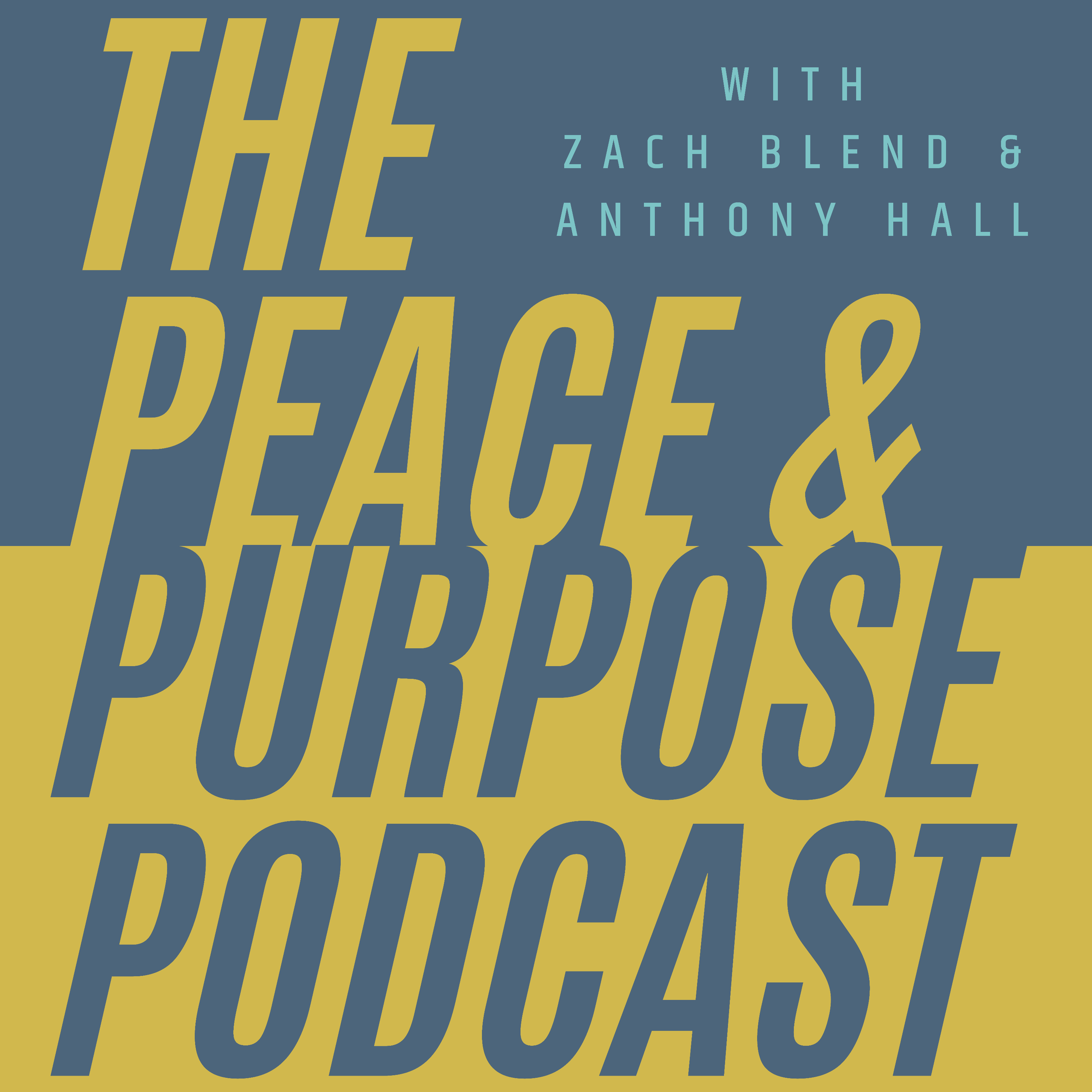 Logo of the podcast The Peace & Purpose Podcast