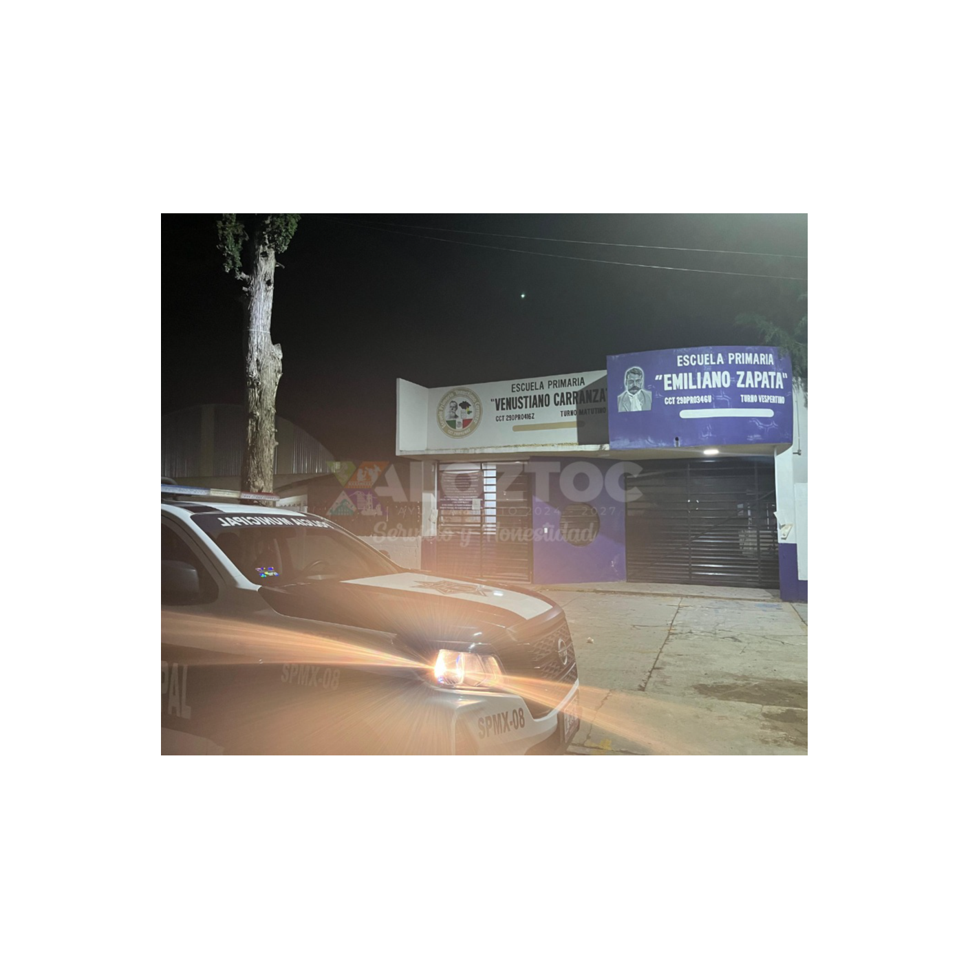 🚨🏫 Xaloztoc blinda sus escuelas durante vacaciones 🚨🏫