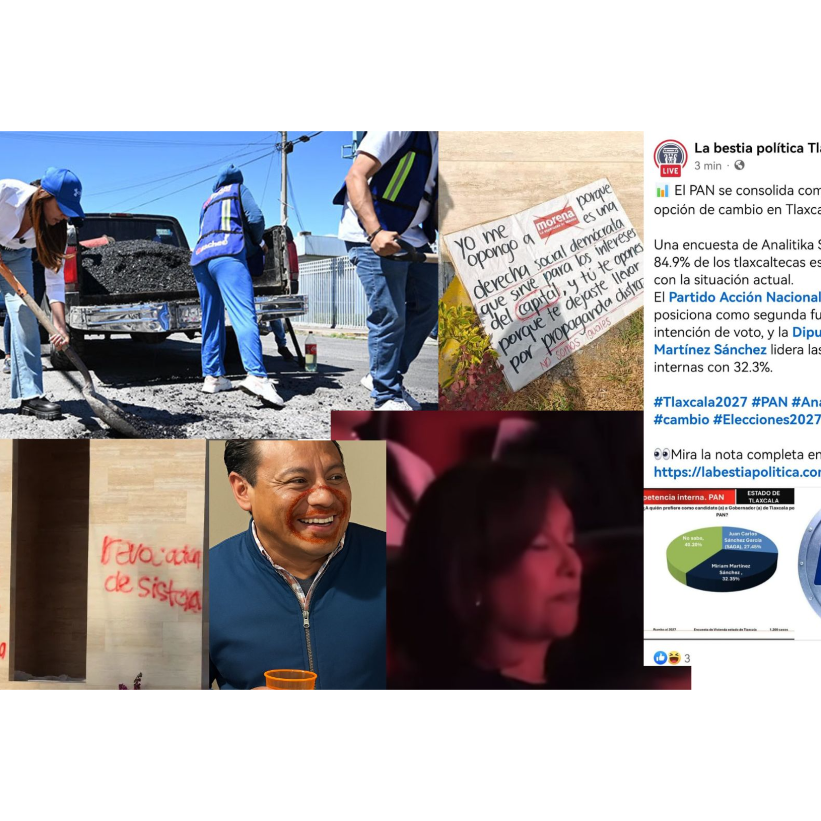 “Miriam la Pluri del Maquillaje y la Gobernadora del Grafiti: Dos Reinas del Ridículo en Tlaxcala