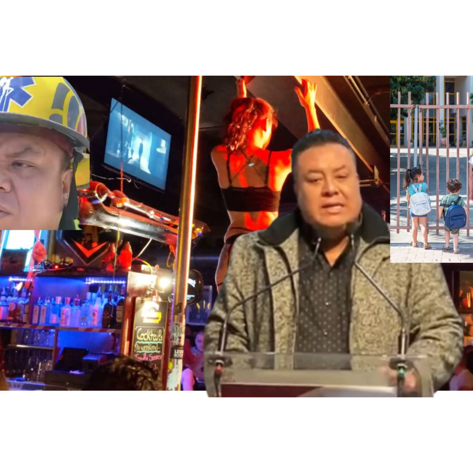 “El Degenerado del Casco Bailarín que la Gobernadora Solapa