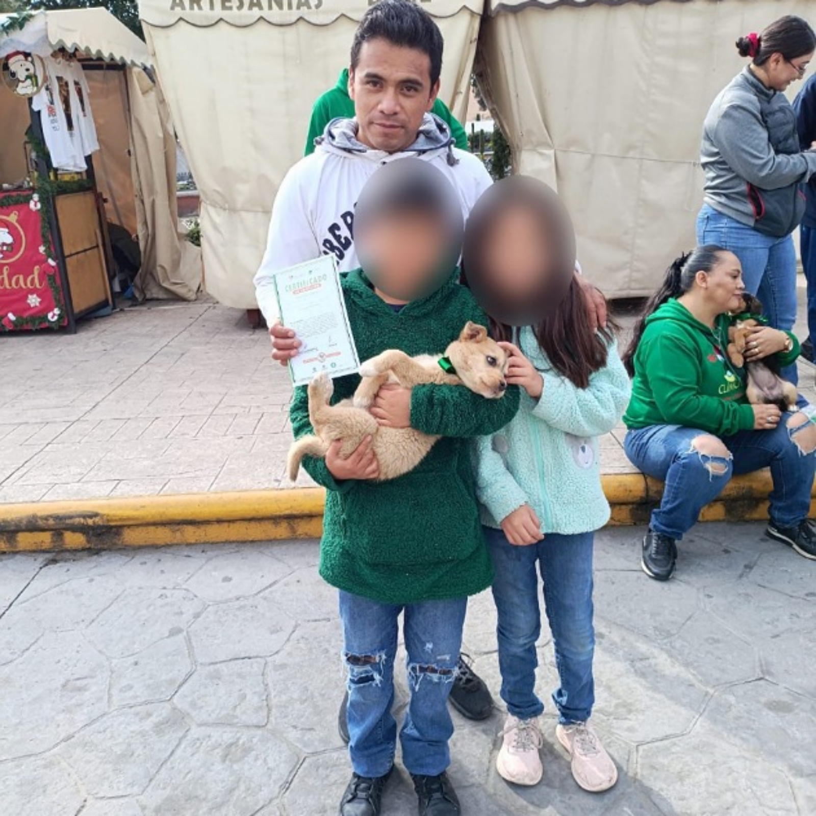 🟥 FAMILIAS ABREN SU HOGAR A 15 PERROS TRAS EXITOSA JORNADA DE ADOPCIÓN EN HUAMANTLA 🐶🏡❤️