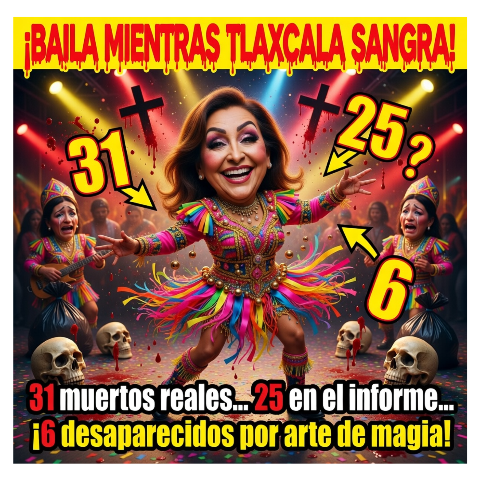 TLAXCALA: AQUÍ TE MATAN… Y LUEGO TE BORRAN DEL CONTEO 🚨💀