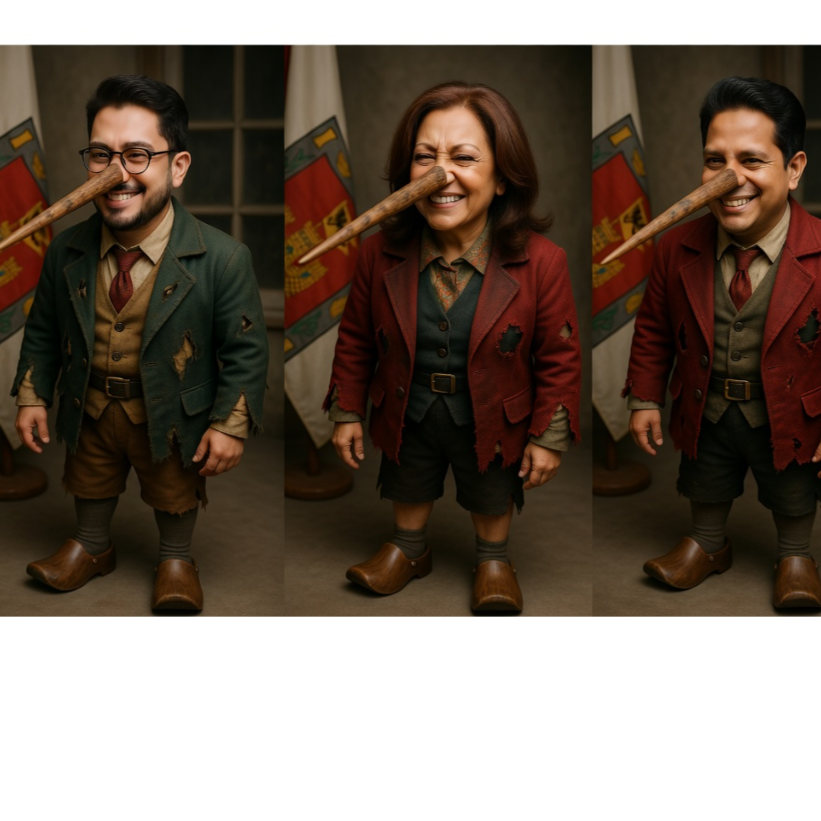 LOS MATACHINES DEL PODER: “LA GOBERNADORA QUE SALIÓ POR EL BAÑO… Y REGRESÓ CON GRANADEROS