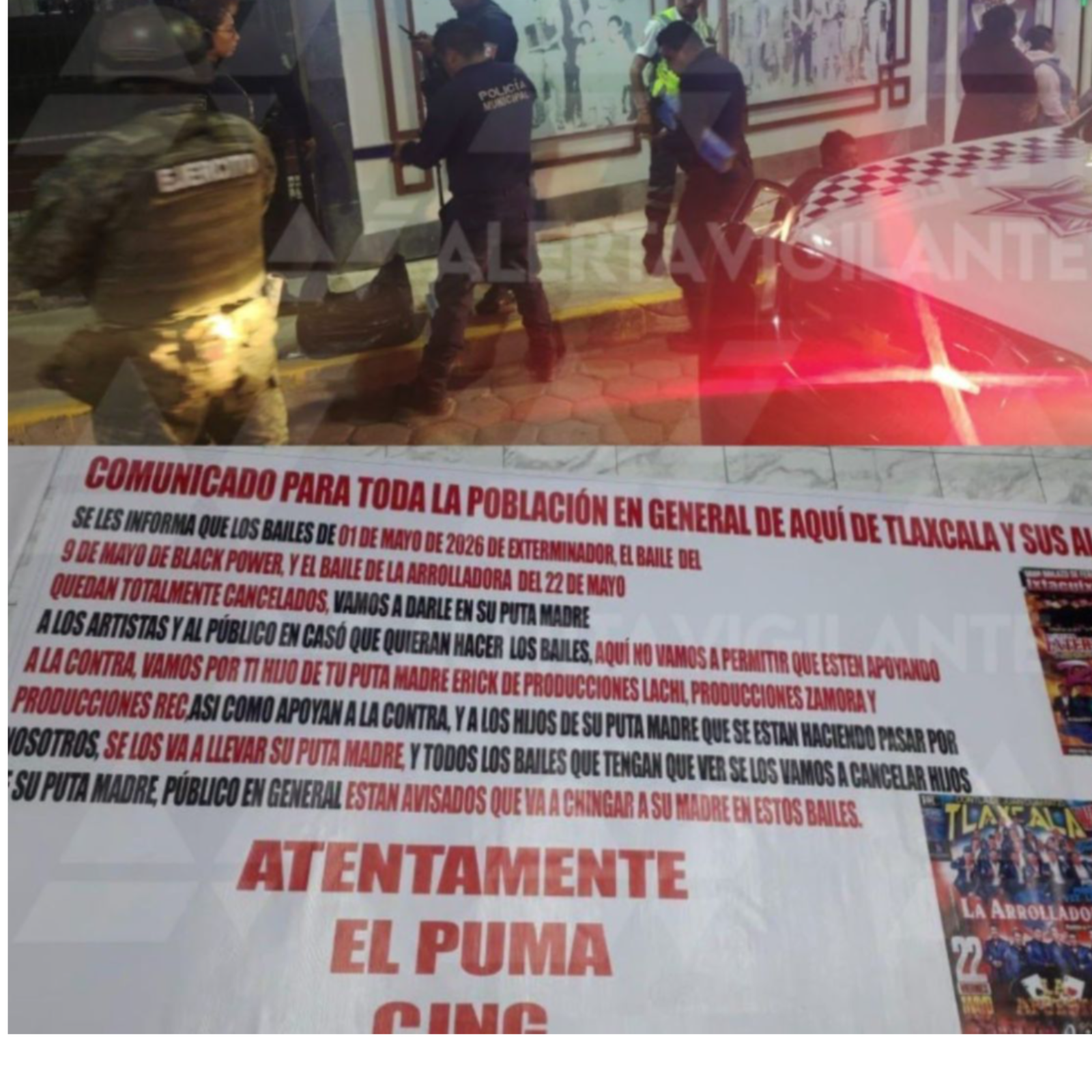 Tlaxcala: las lonas del miedo… y el silencio que incomoda