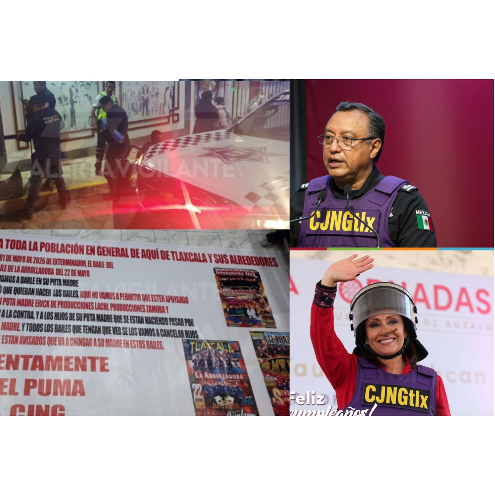 N TLAXCALA NO EXISTE EL NARCO”… Y LOS UNICORNIOS VIGILAN LOS HOSPITALES SIN MEDICINAS