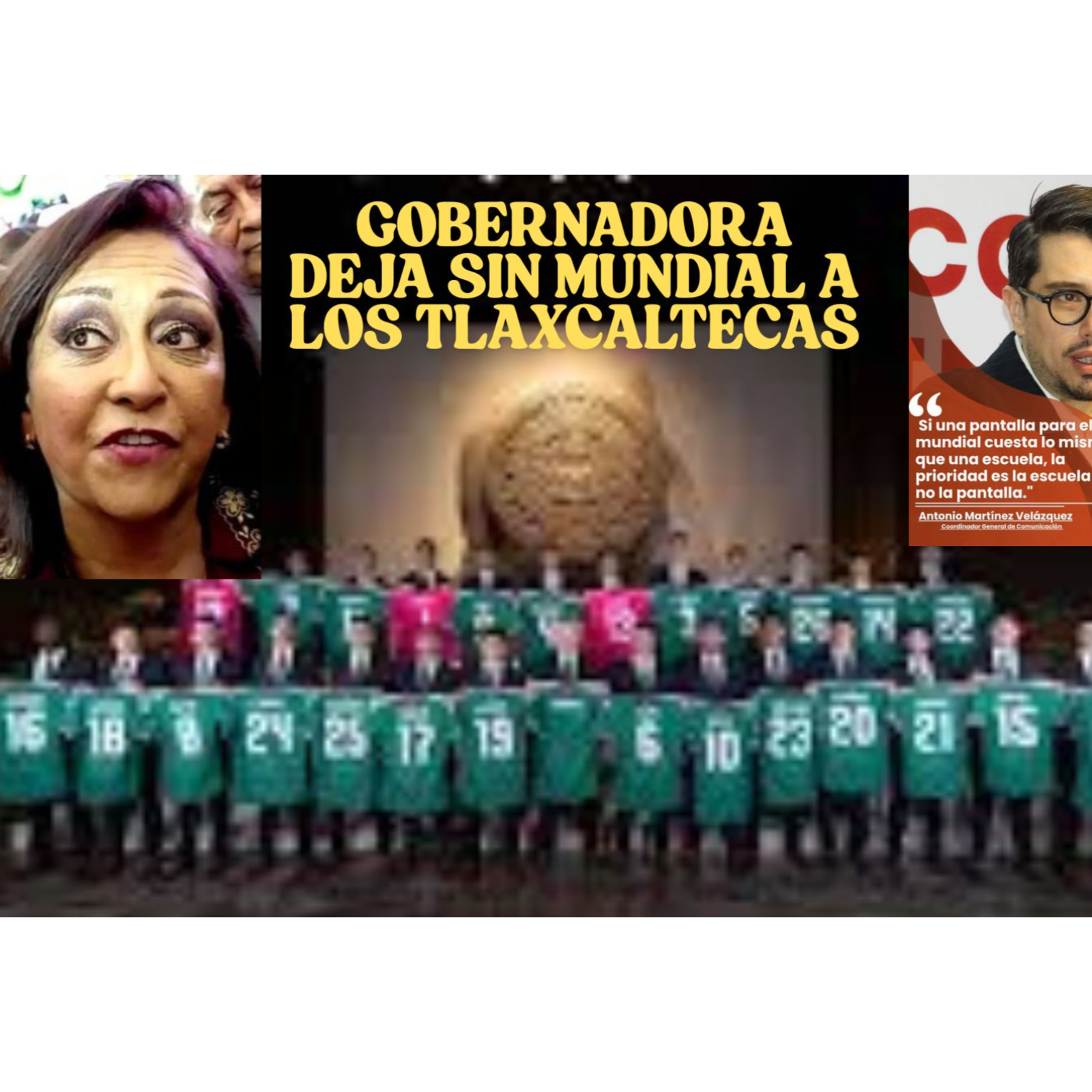 Después de gastar millones, le niegan el Mundial a los tlaxcaltecas