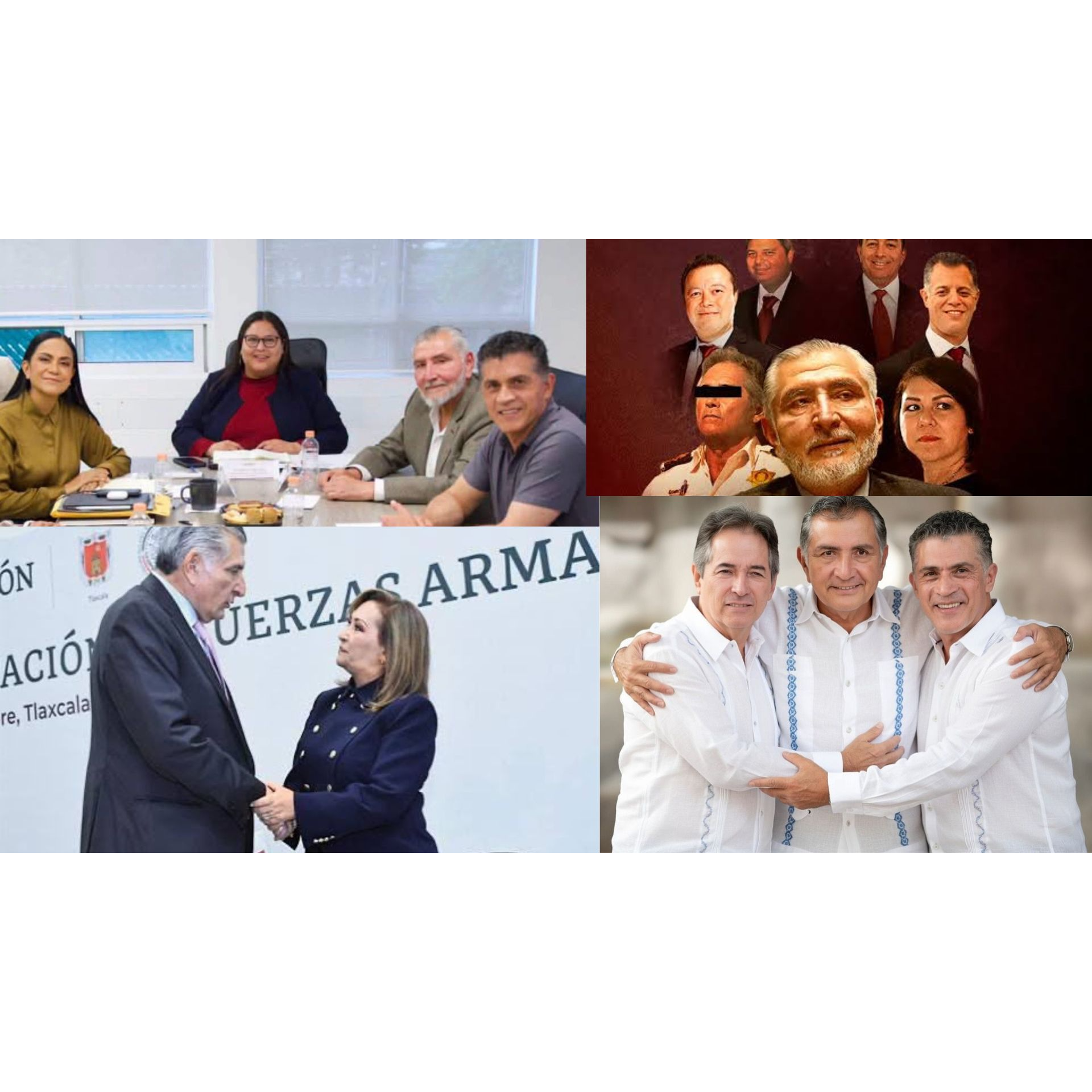 ADÁN AUGUSTO VIENE A RESPALDAR A #NARCOmorena EN TLAXCALA**