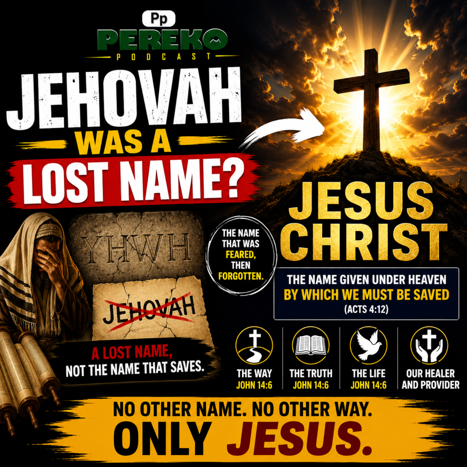 Jehovah-Was a-Lost Name |  The Bible Points to Jesus Christ episode artwork