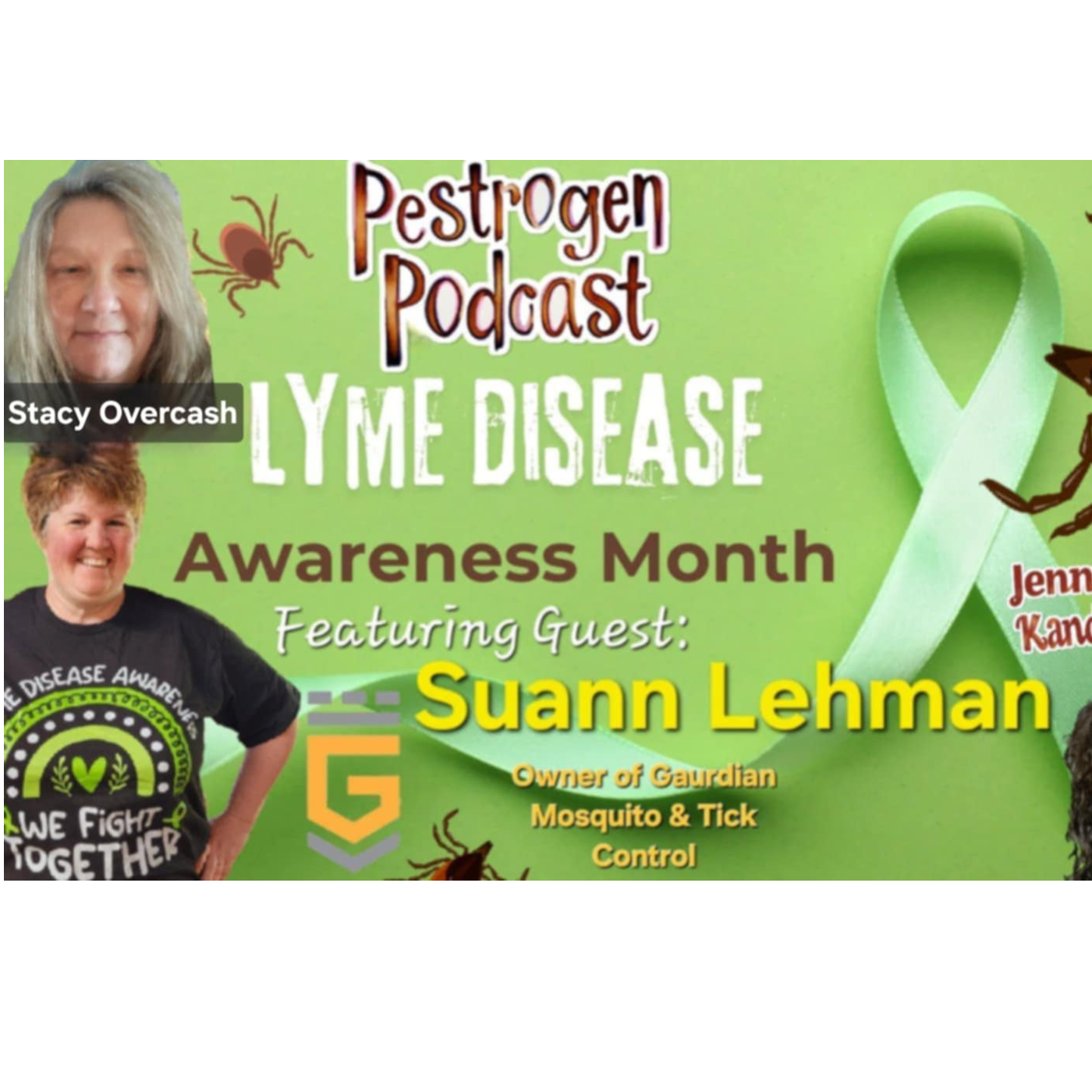 Pestrogen Podcast – Season1 Ep9 – Lyme Disease Awareness Month