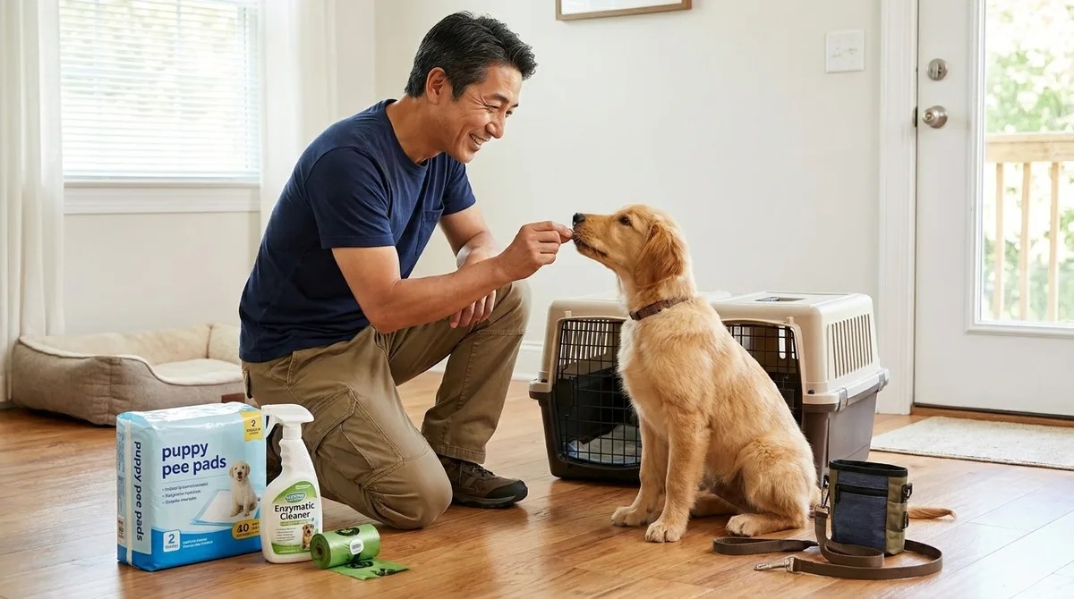 Puppy Potty Training Supplies Checklist: Everything You Need to Get Started episode artwork