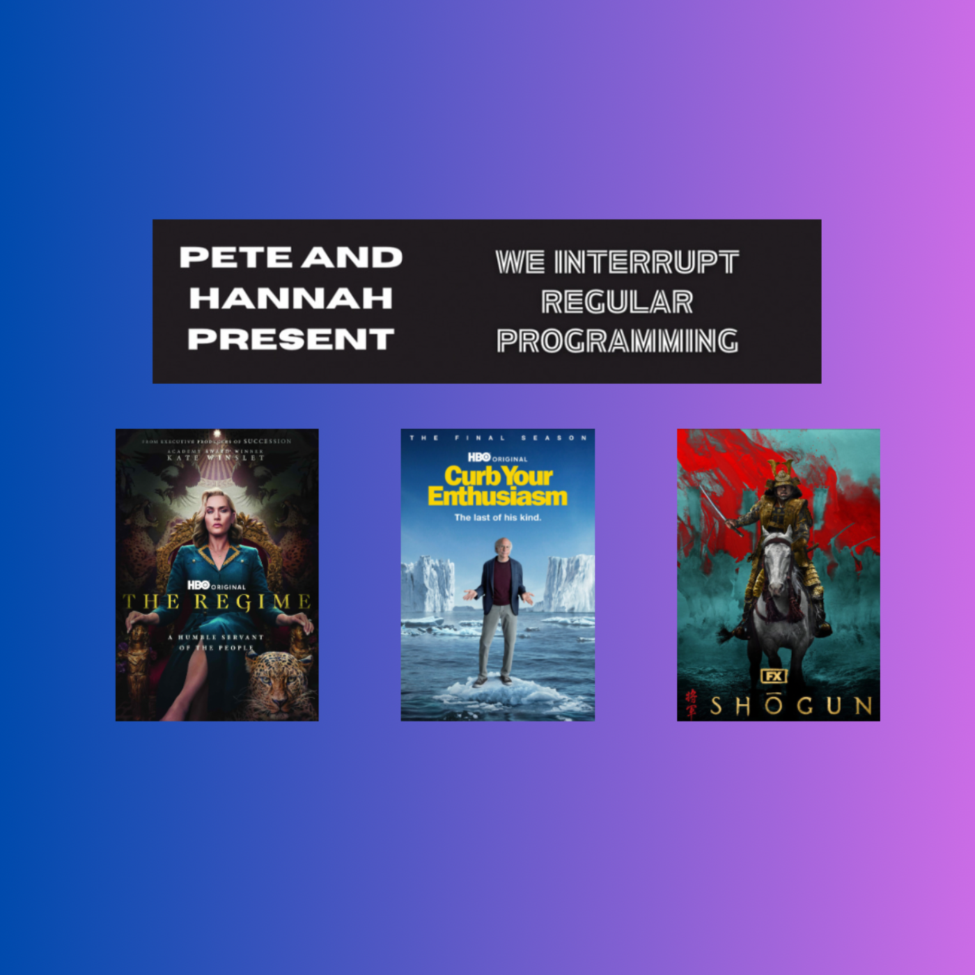 We Interrupt Regular Programming 