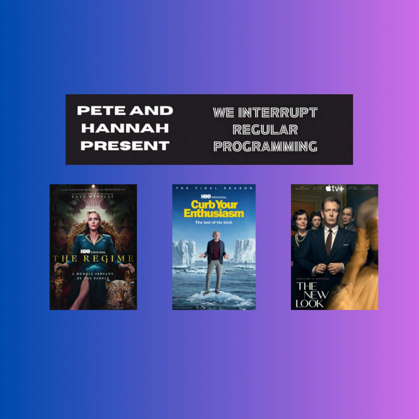 We interrupt regular programming 