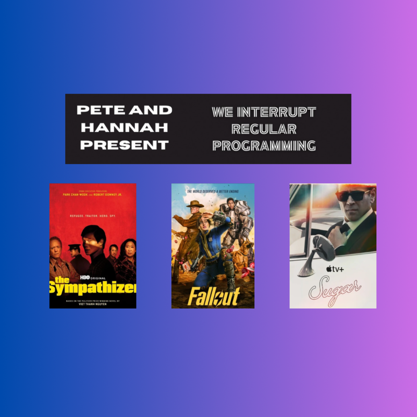 We interrupt regular programming 