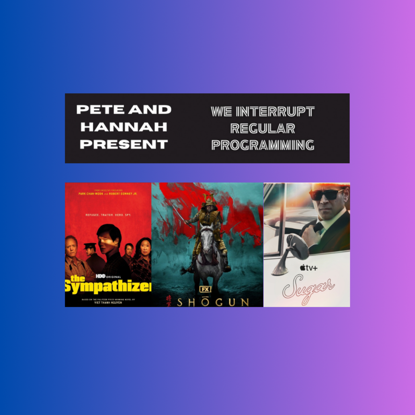 We interrupt regular programming 