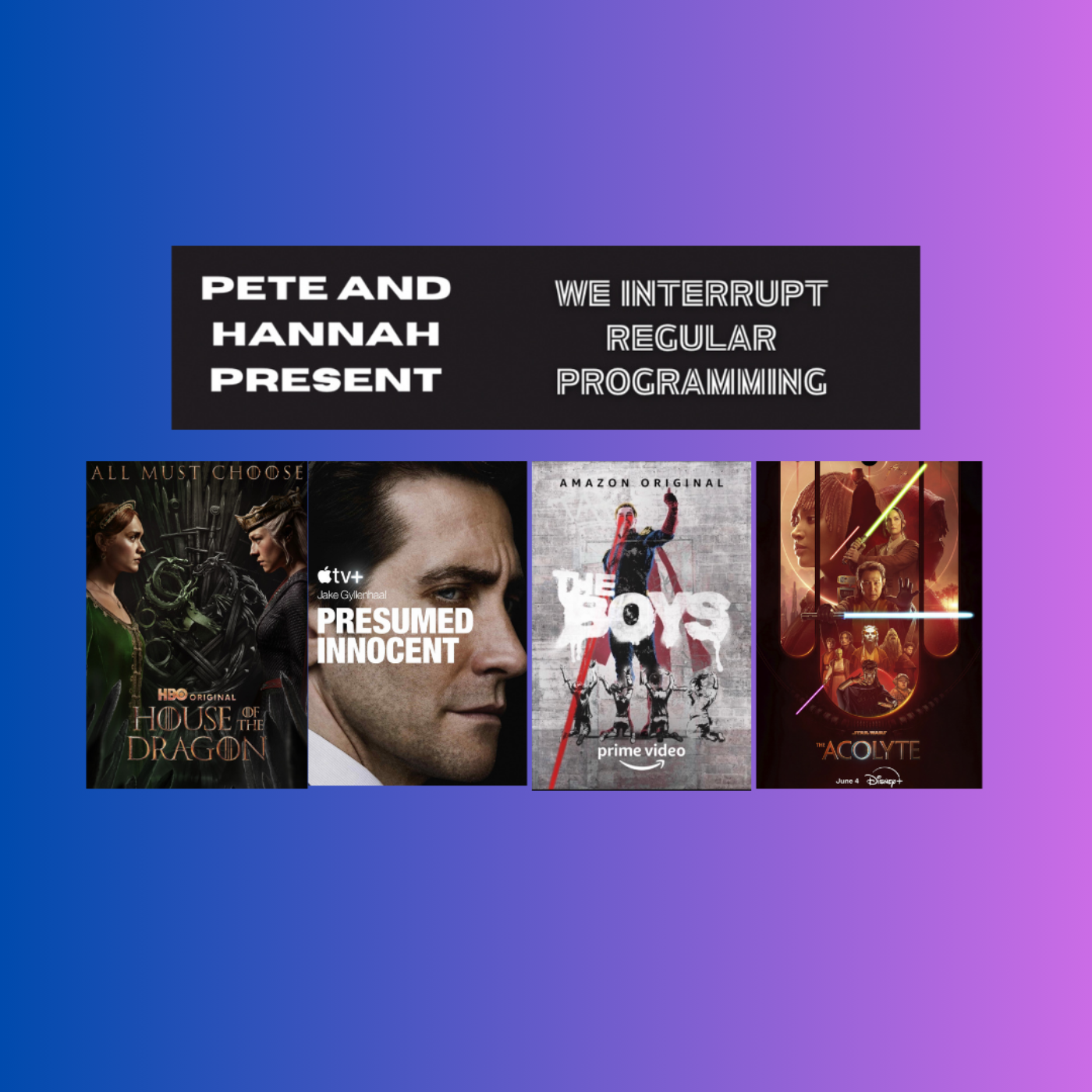 We interrupt regular programming 