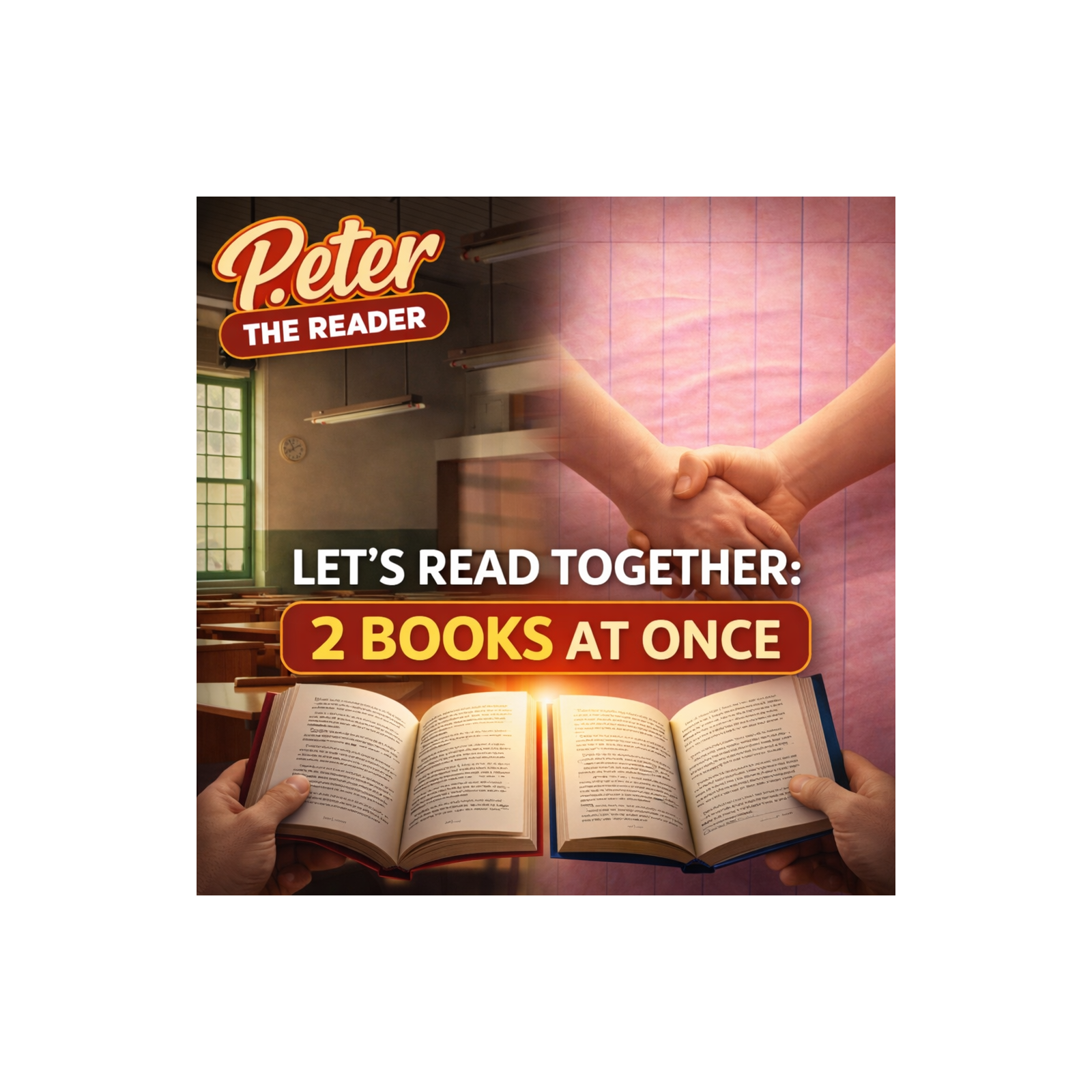 Let's Read Together: 2 Books at Once: Continuing to read THEY CAME FOR THE SCHOOLS and ONE DAY I'LL GROW UP AND BE A BEAUTIFUL WOMEN episode artwork