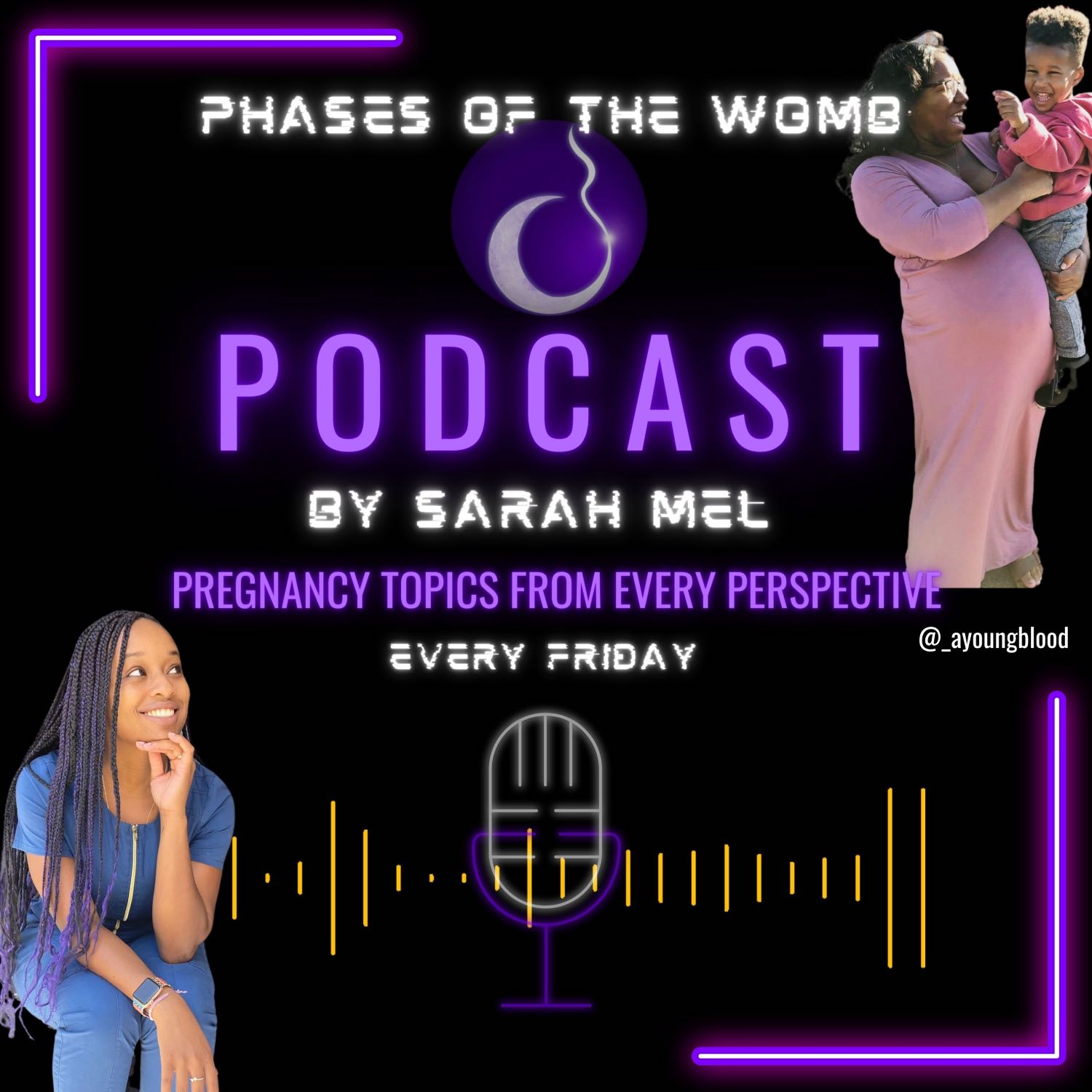 Phases of the Womb Podcast by Sarah Mel