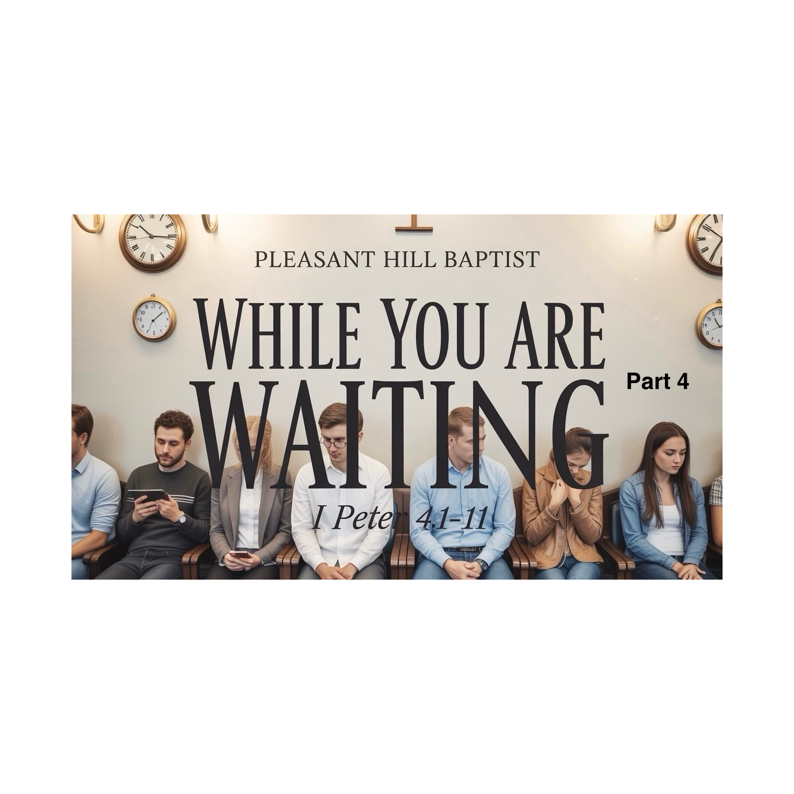While You are Waiting part 4: I Peter 4:1-11 episode artwork