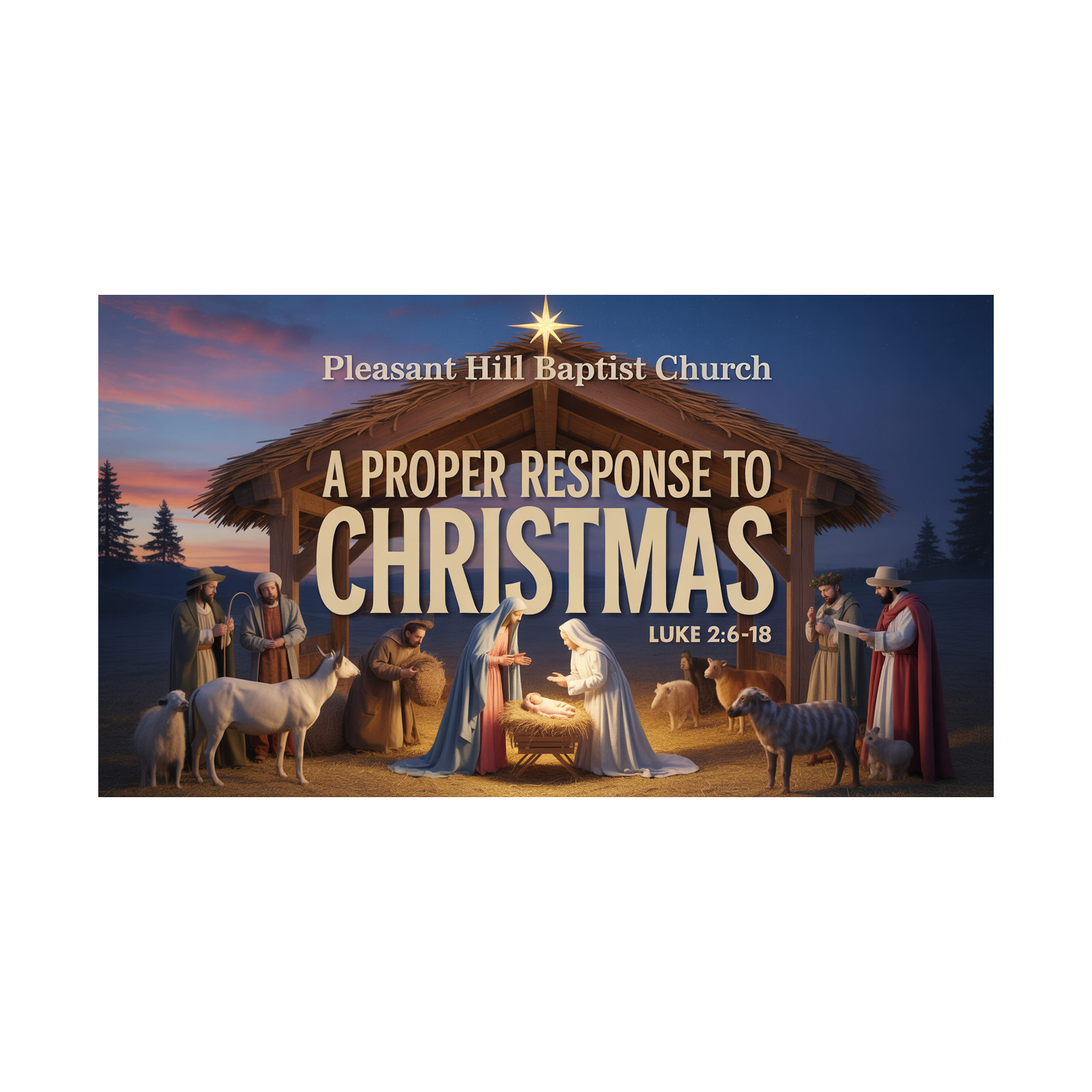A Proper Response to Christmas: Luke 2:6-18 episode artwork