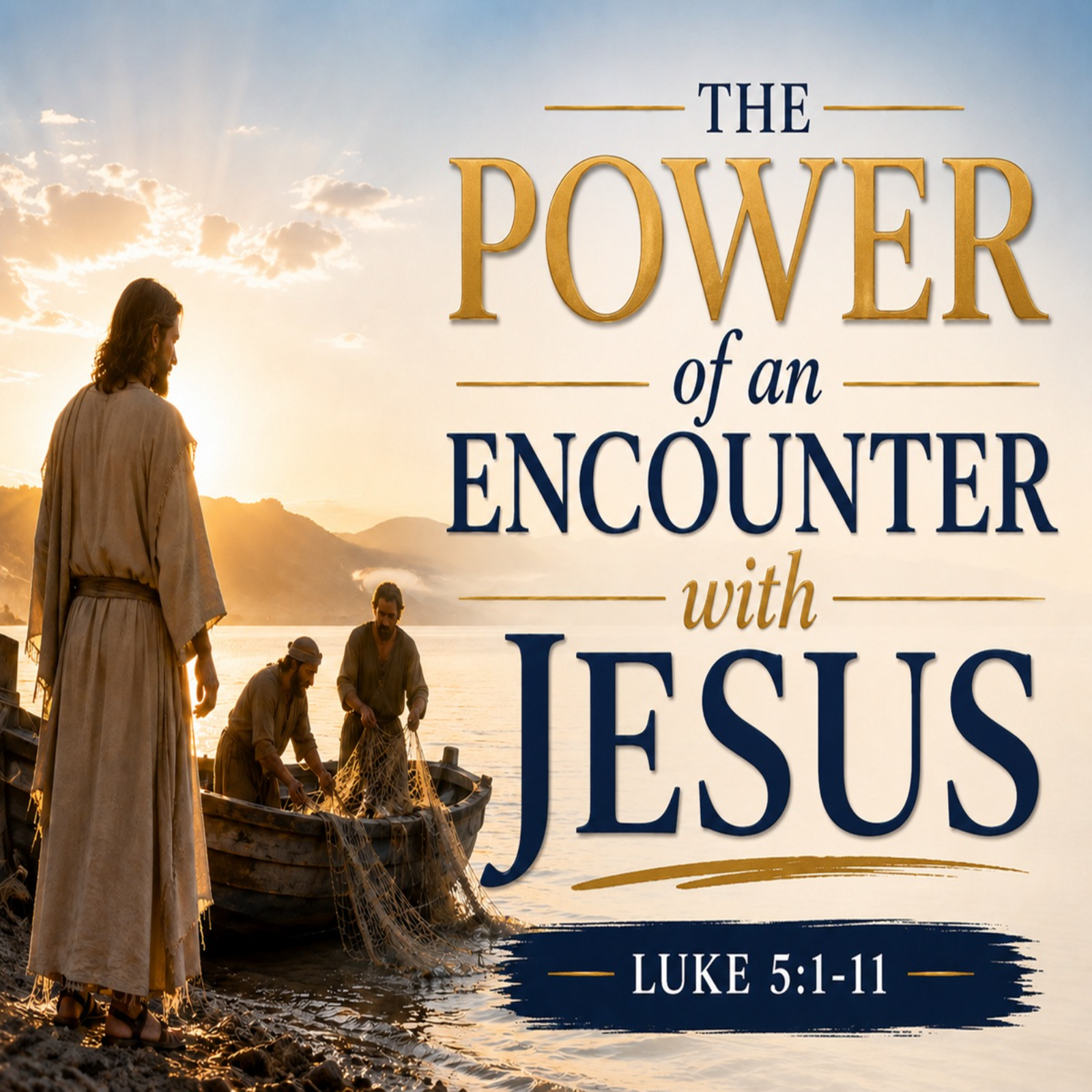 Luke - Week 12: The Power of an Encounter with Jesus // Luke 5:1-11 episode artwork