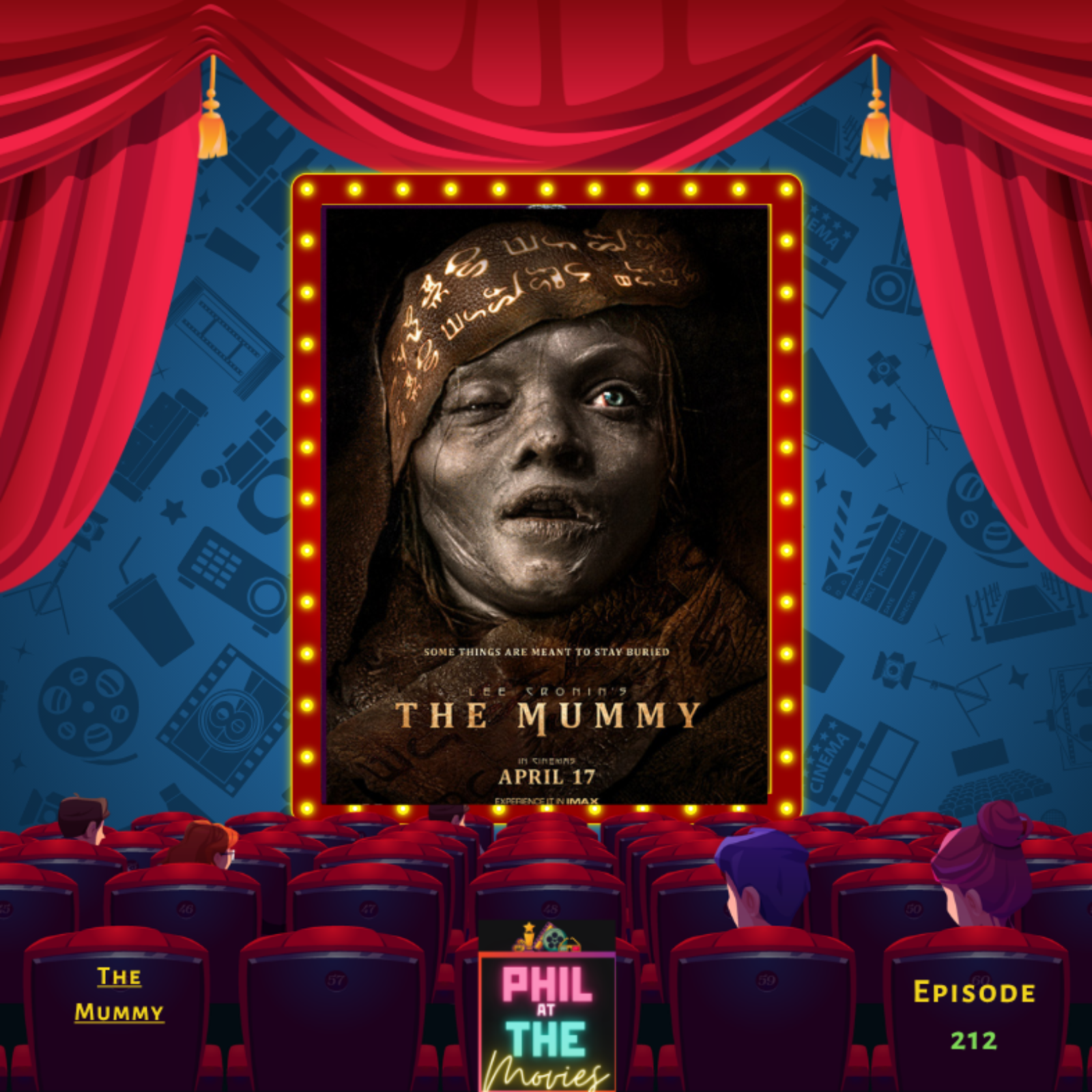 Lee Cronin's The Mummy episode artwork